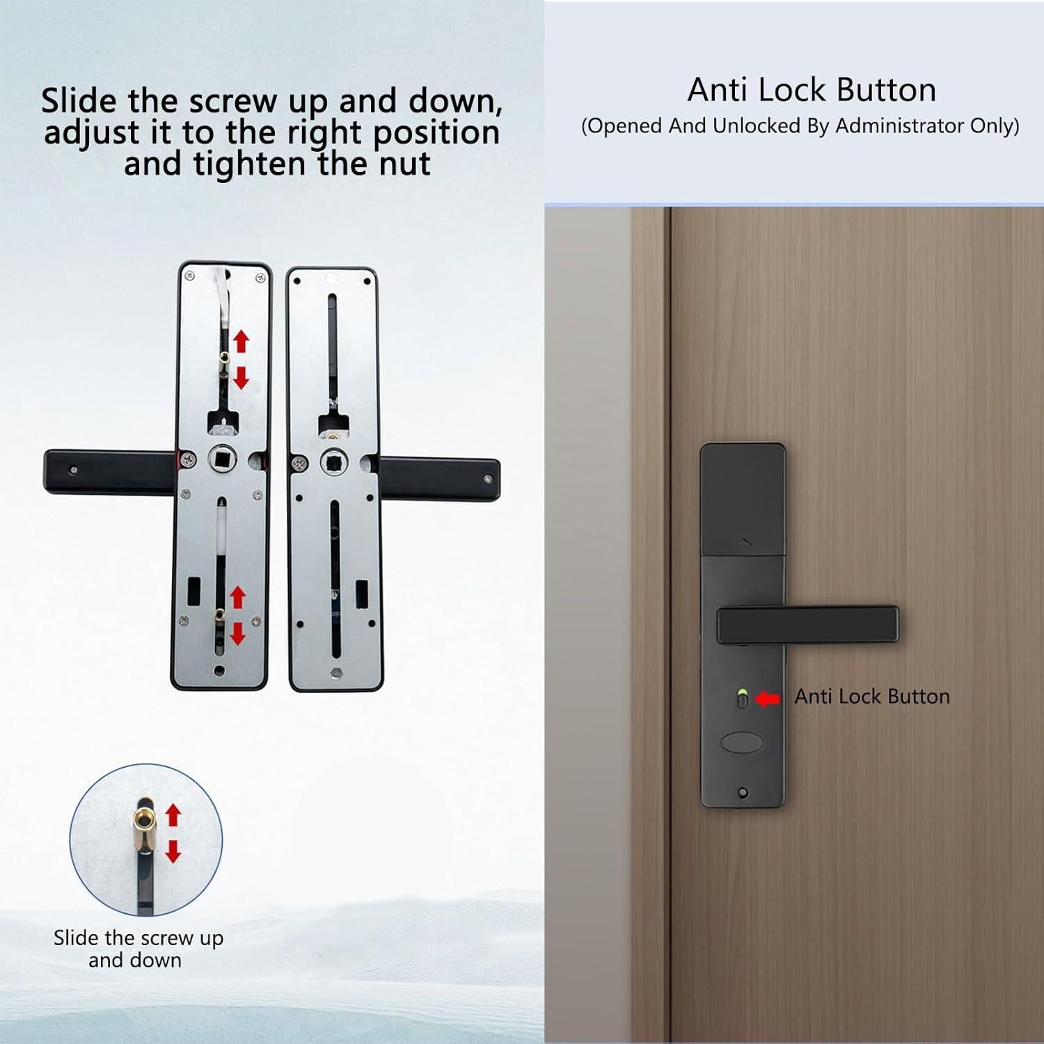 Cerradura Inteligente TITUOLOCCK P14 Biométrica con Teclado
