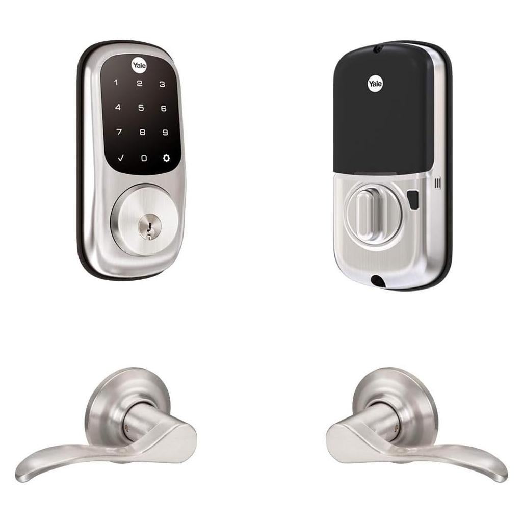 Cerrojo Yale Assure Lock Norwood Pantalla Táctil Niquel Satinado