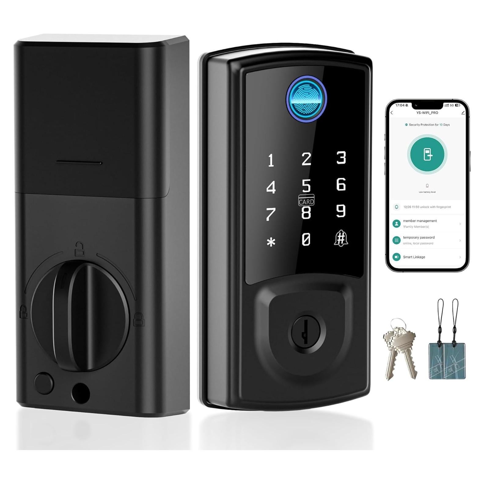 Cerradura Inteligente GOLSPARK GS-LOCK-GM-Z32 con Teclado y App