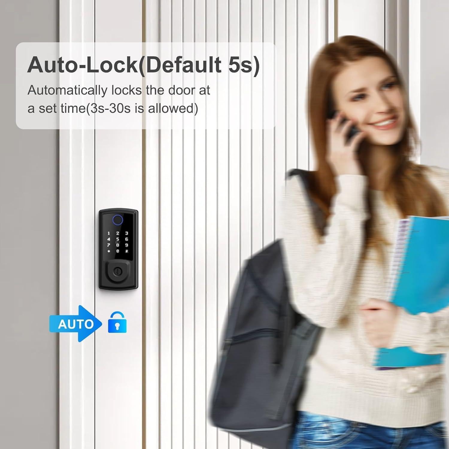 Cerradura Inteligente GOLSPARK GS-LOCK-GM-Z32 con Teclado y App