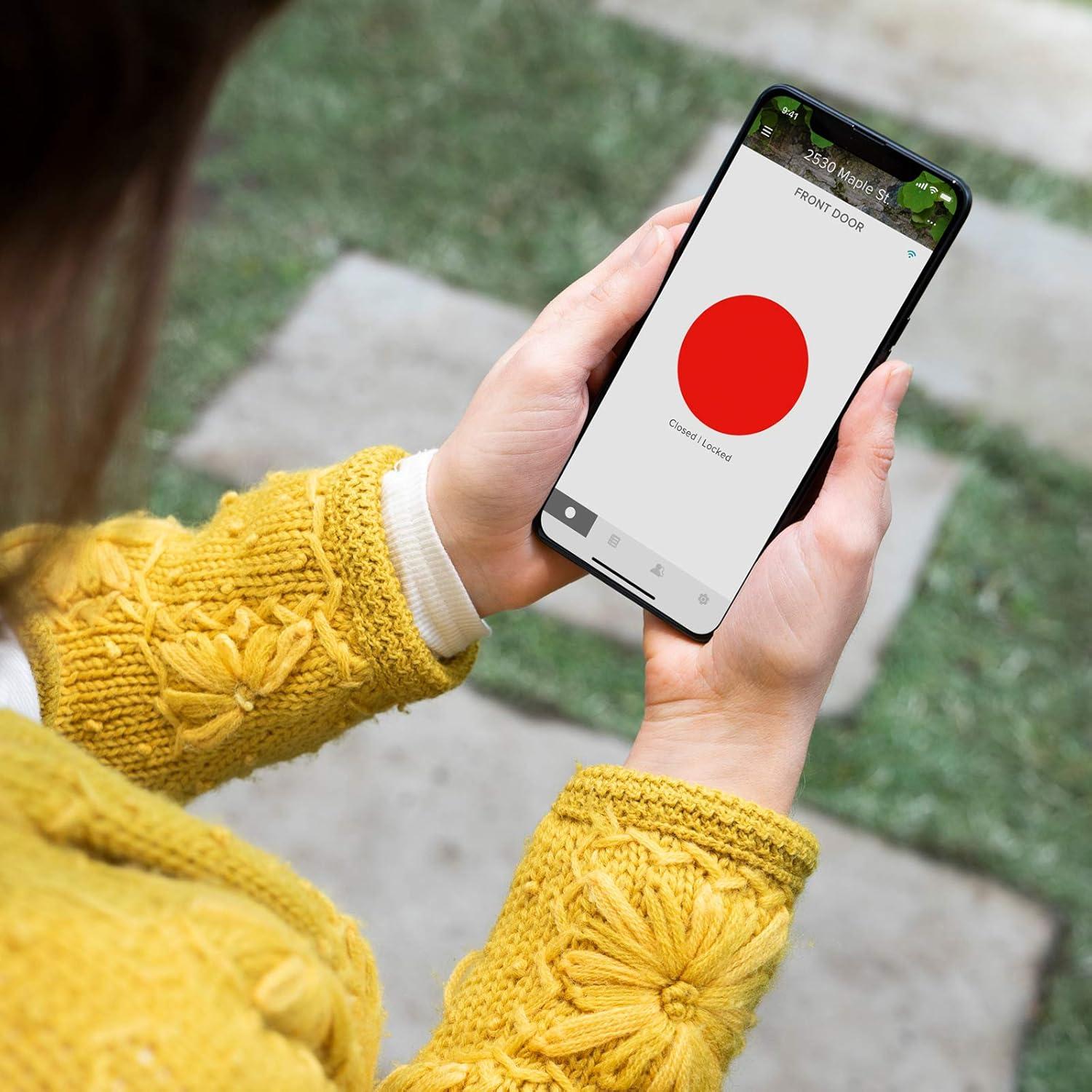 Cerradura Inteligente Yale Assure Lever Wi-Fi Niquel Satinado