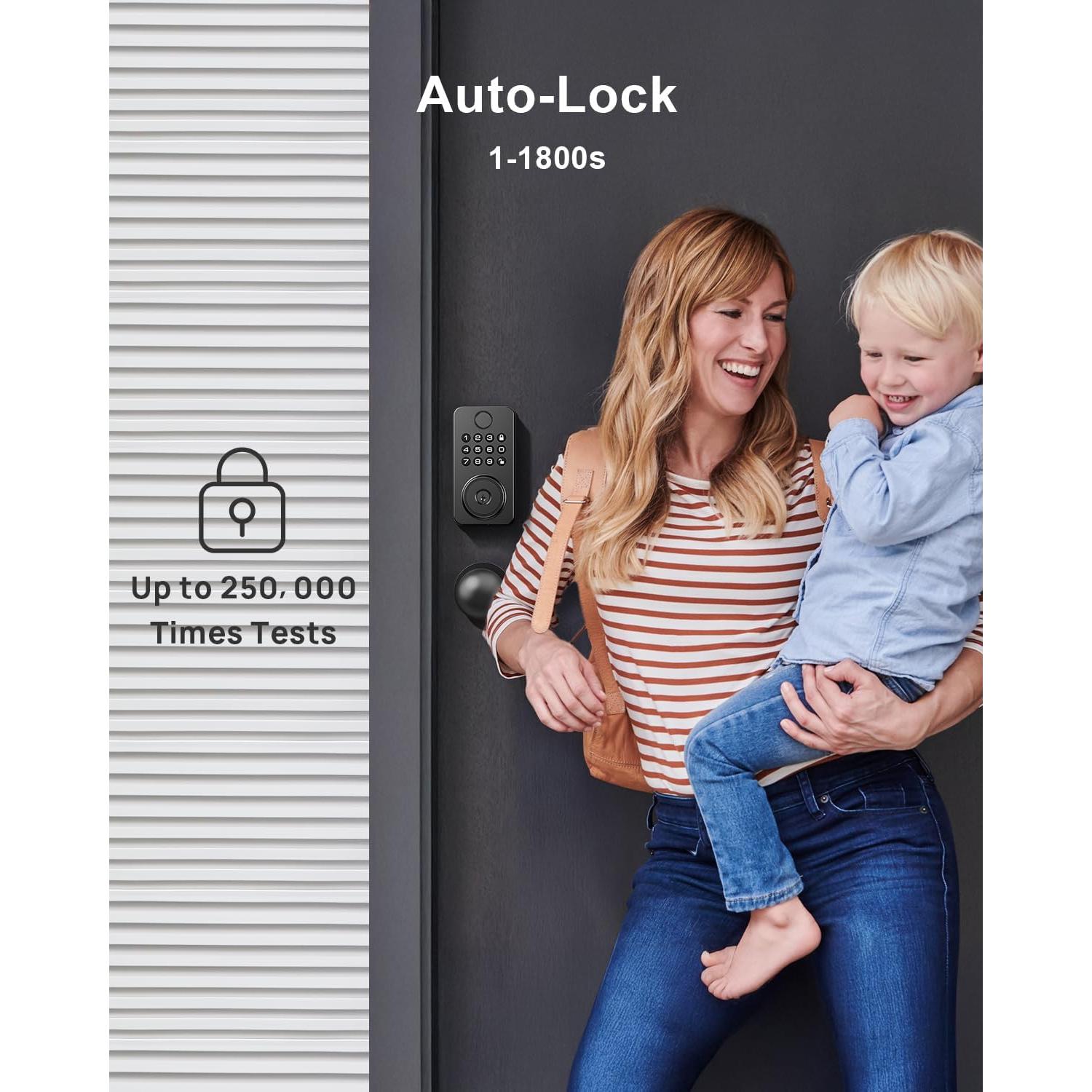 Cerradura Inteligente NBBX N201 con Huella Dactilar y APP