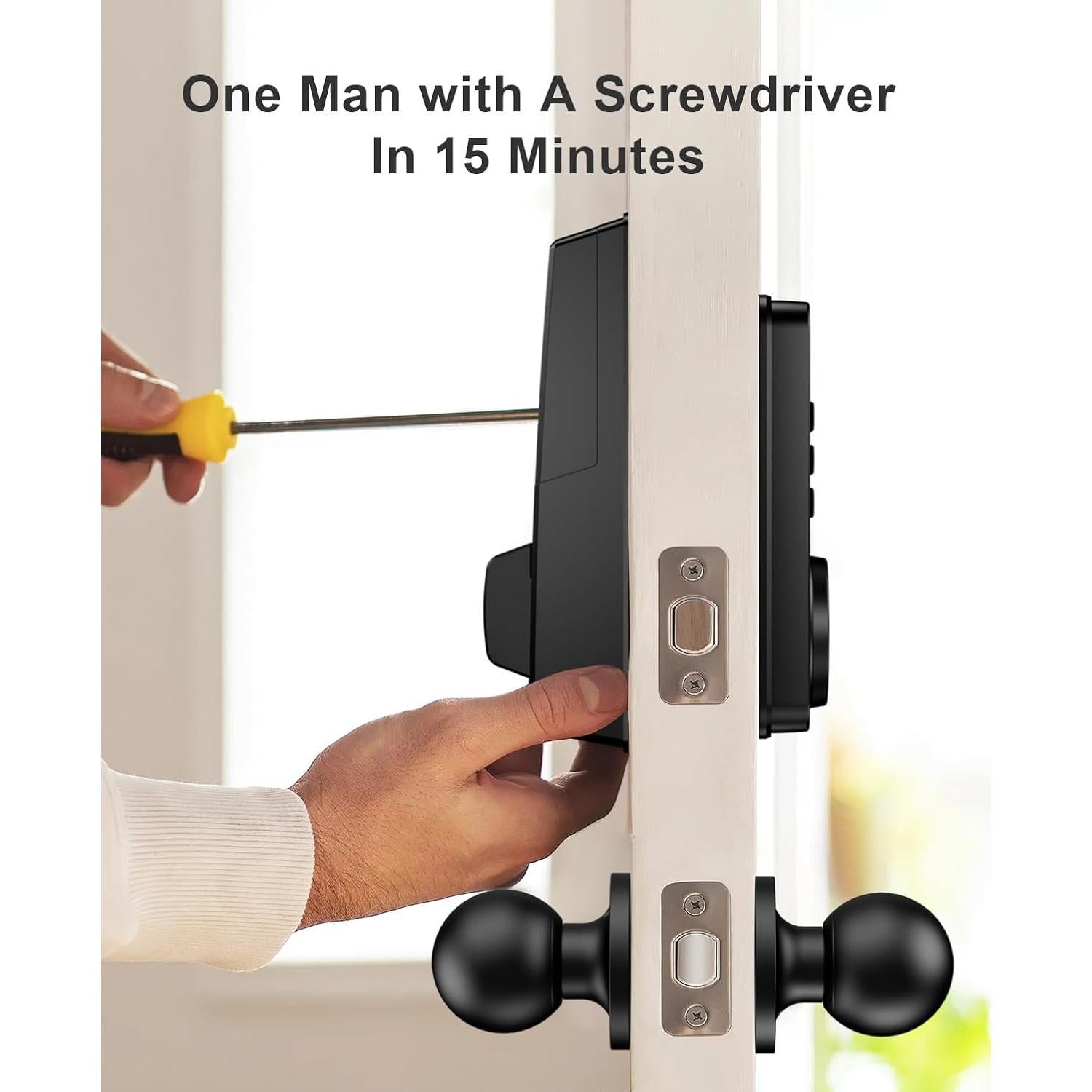 Cerradura Inteligente NBBX N201 con Huella Dactilar y APP