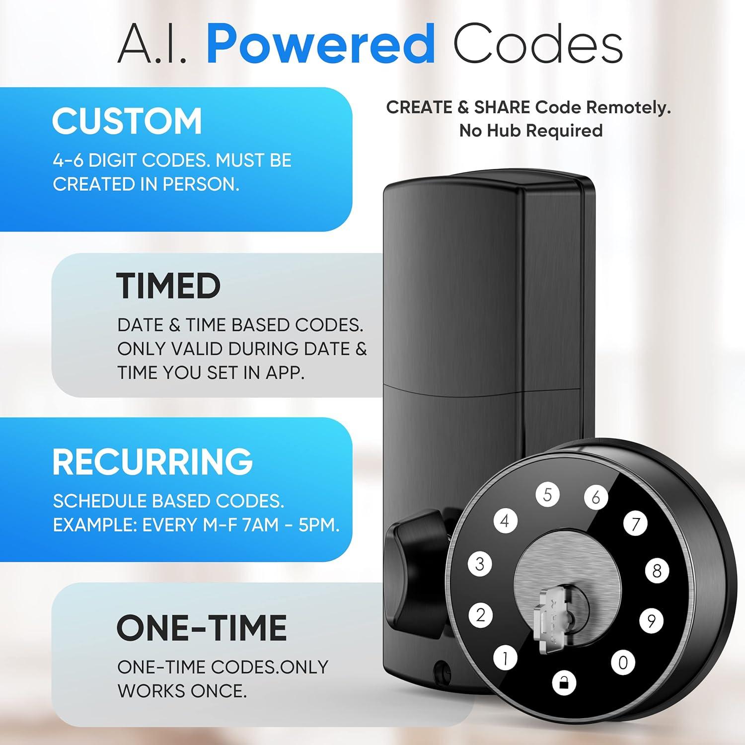 Cerradura Inteligente Sifely E2 Digital con Control por App