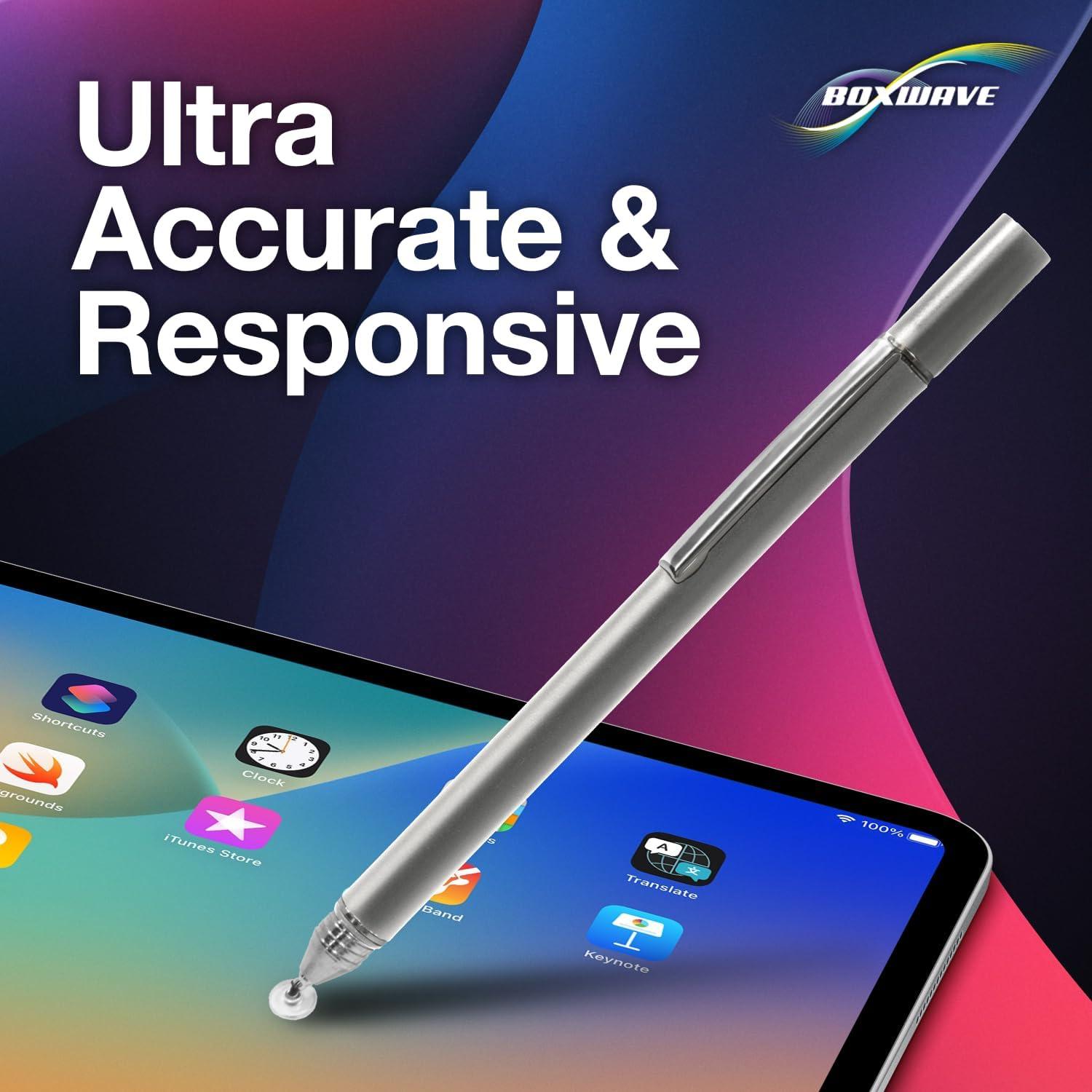 Bolígrafo Stylus BoxWave Capacitivo FineTouch - Plata