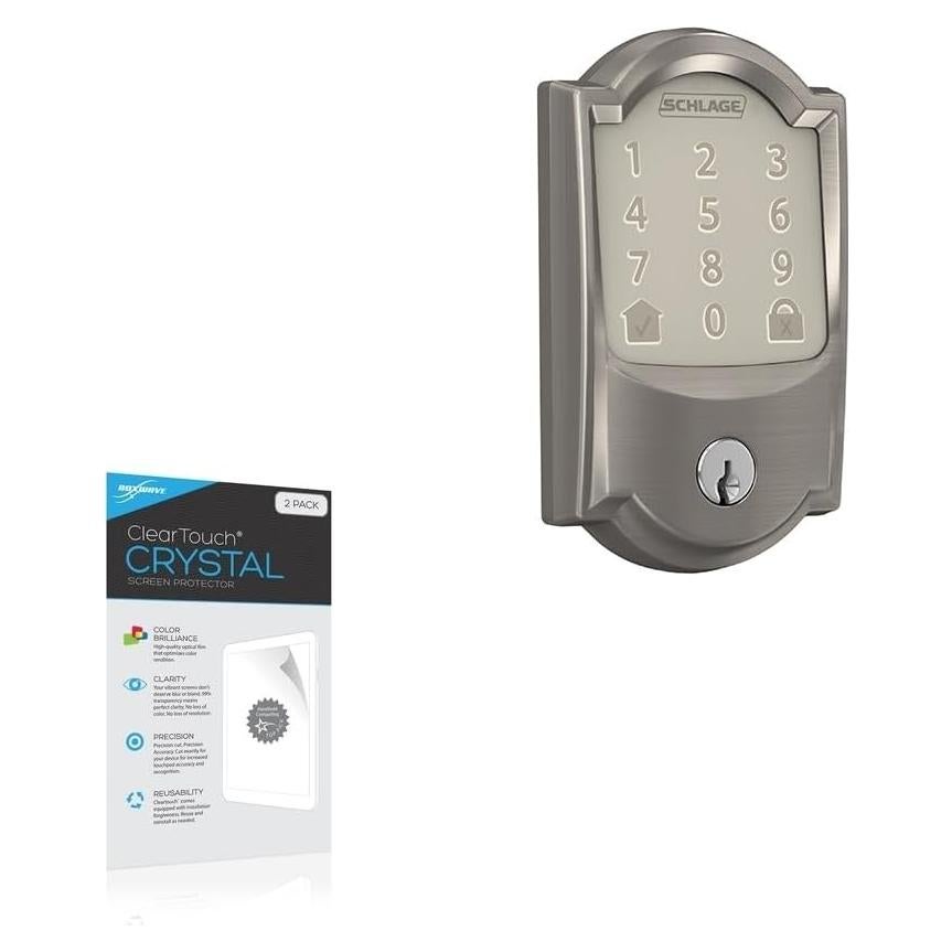 Protector de Pantalla BoxWave para Schlage Encode - 2 Pack