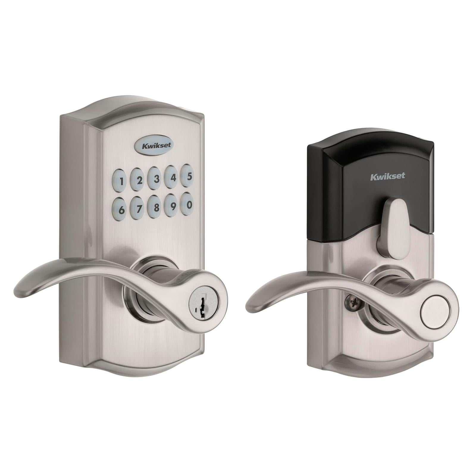Cerradura Electrónica Kwikset SmartCode 955 Níquel Satinado