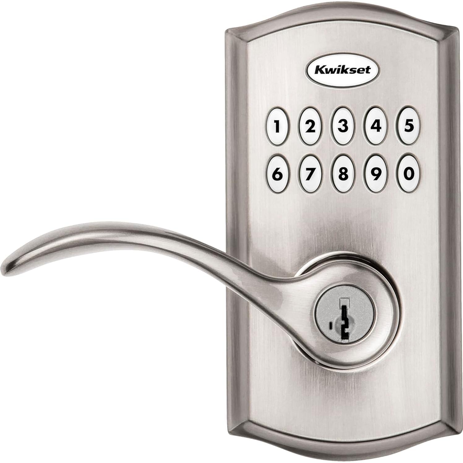 Cerradura Electrónica Kwikset SmartCode 955 Níquel Satinado