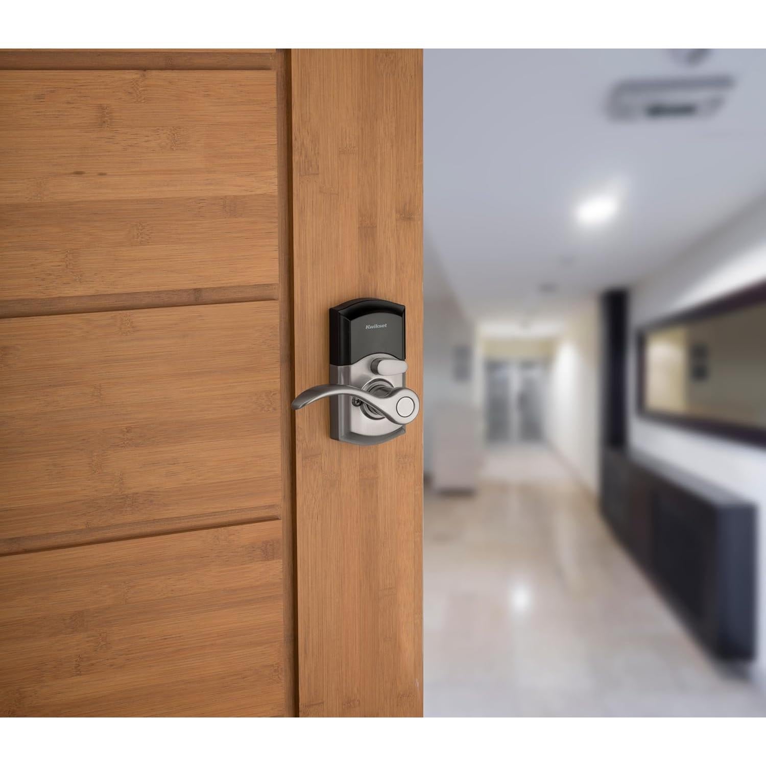 Cerradura Electrónica Kwikset SmartCode 955 Níquel Satinado