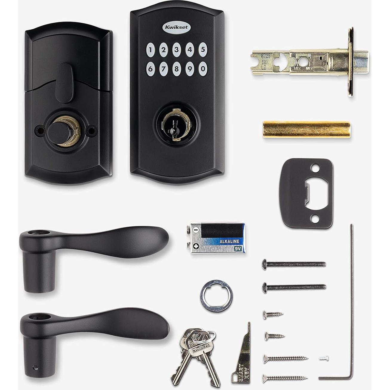 Cerradura Electrónica Kwikset SmartCode 955 Níquel Satinado