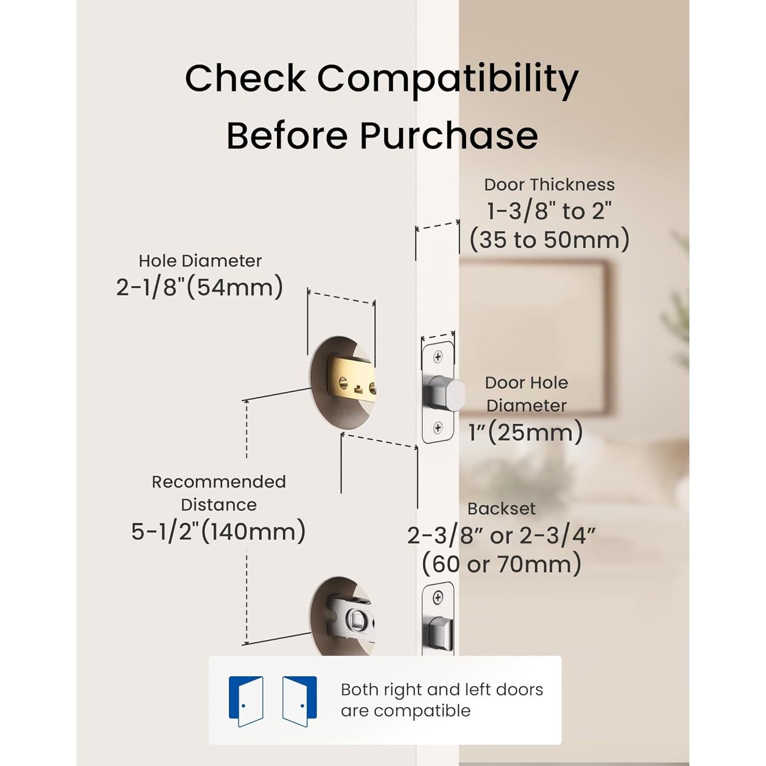 Cerradura Inteligente DESLOC C100 Teclado Pantalla IP54 100 PIN