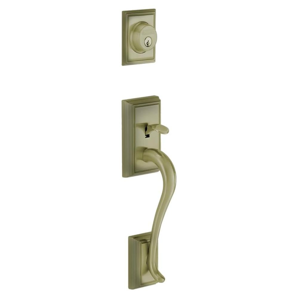 Manija Exterior Schlage F58 ADD 609 Bronce Antiguo