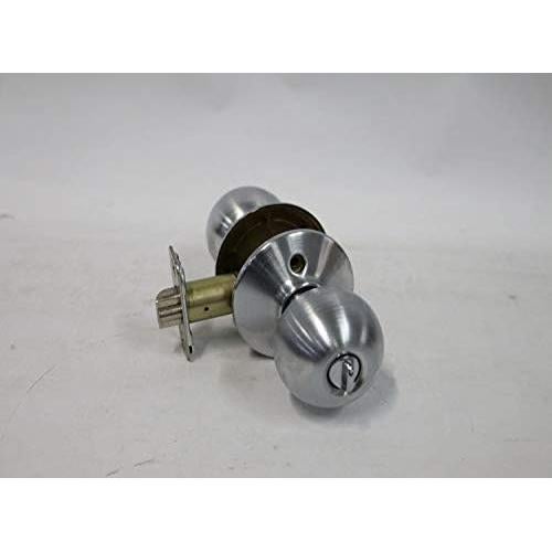 Perilla de Entrada con Llave SCHLAGE F51A Orbit Cromo Satinado