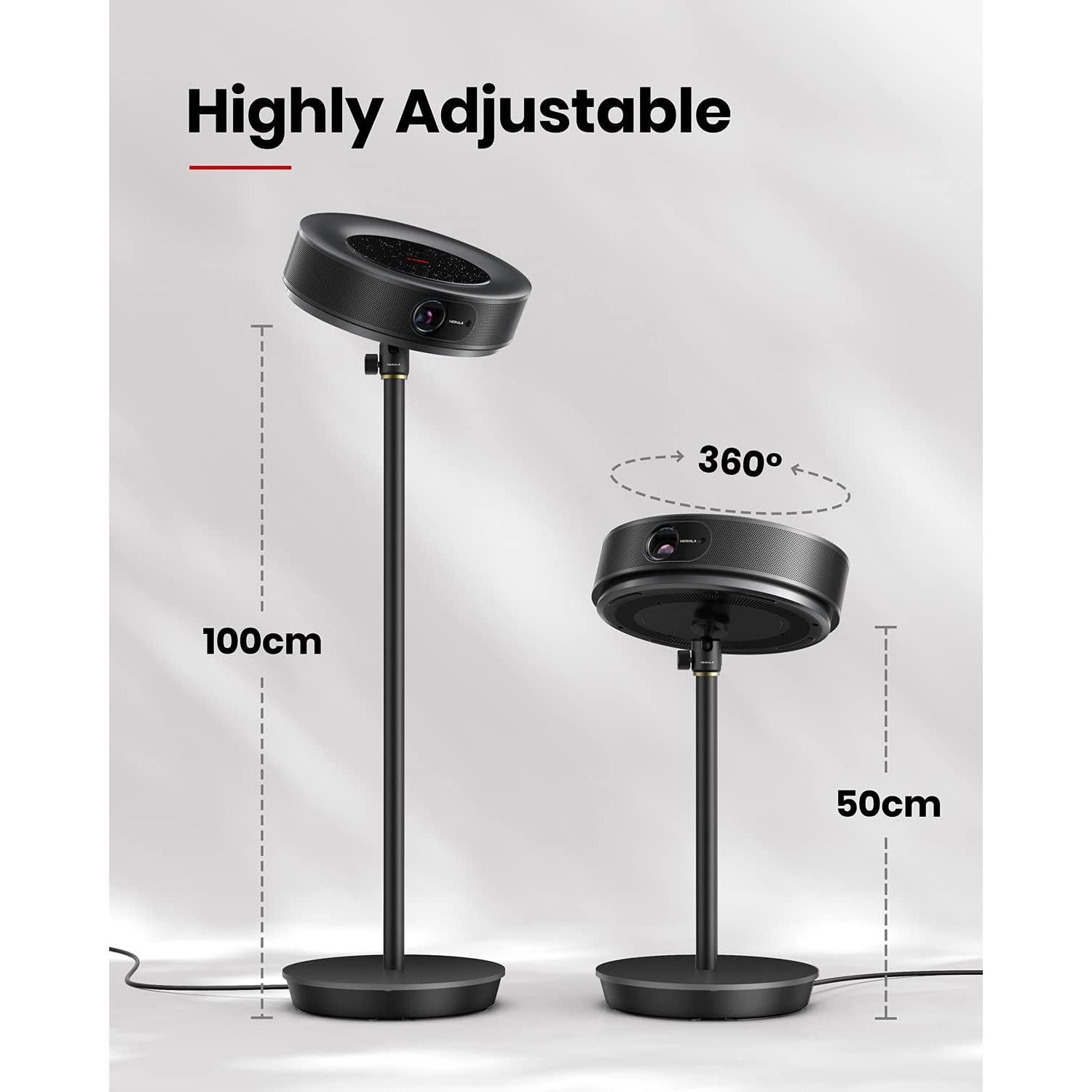 Soporte de Piso Ajustable Anker para Proyector Nebula 100 cm