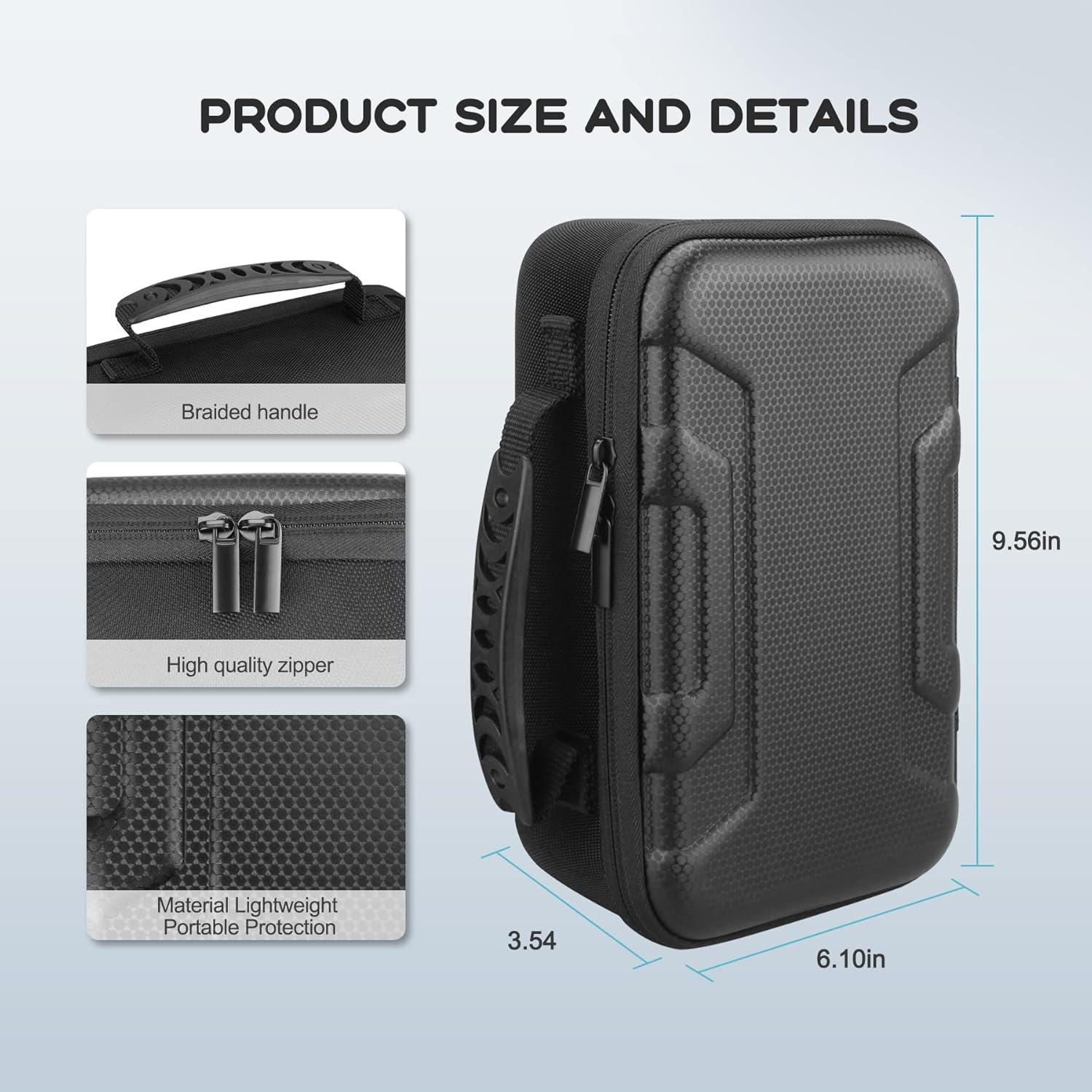 Funda Dura Esimen para Proyector Nebula Capsule 3 - Negro