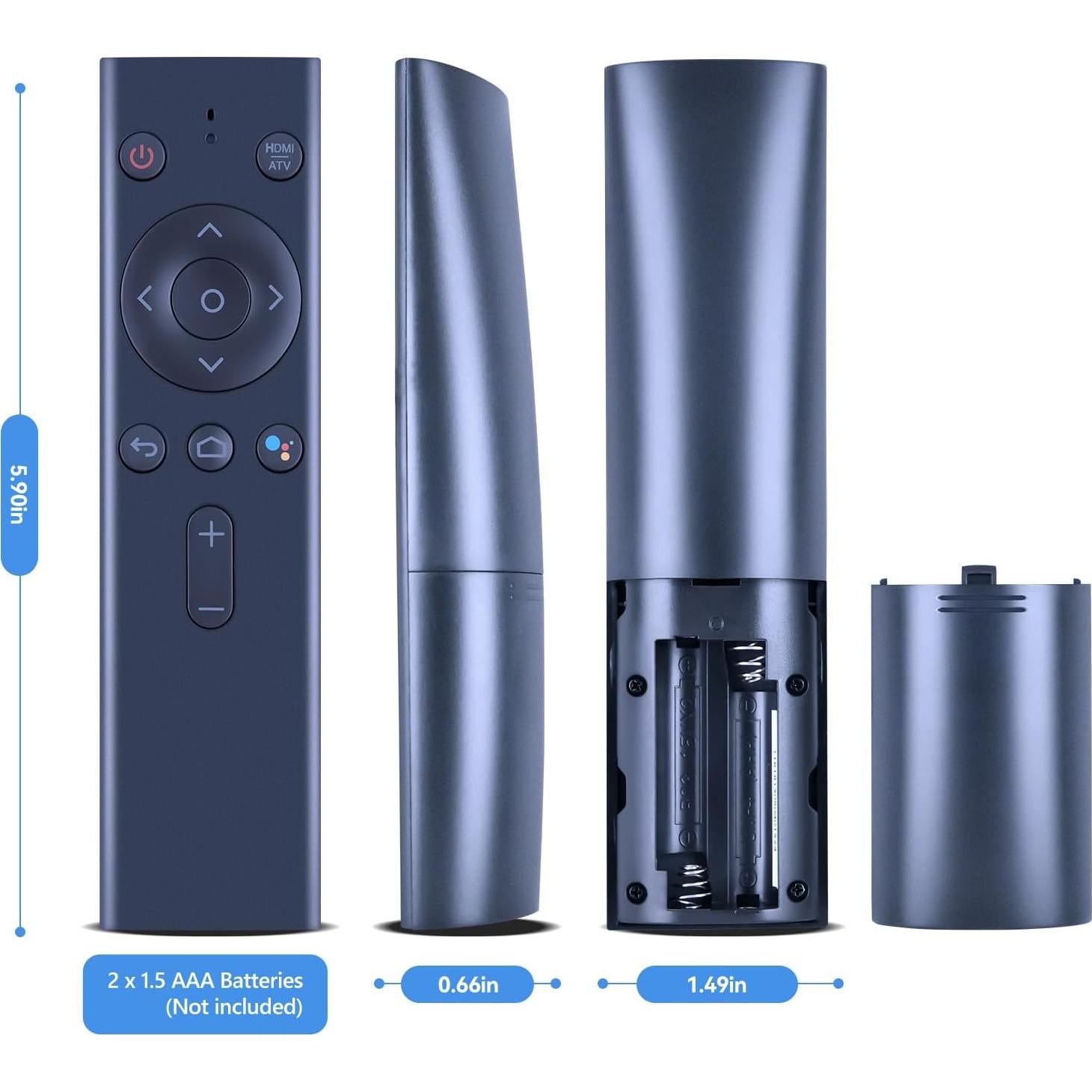 New Voice Replacement Remote Control for Anker Nebula Capsule II R2-D2 Projector