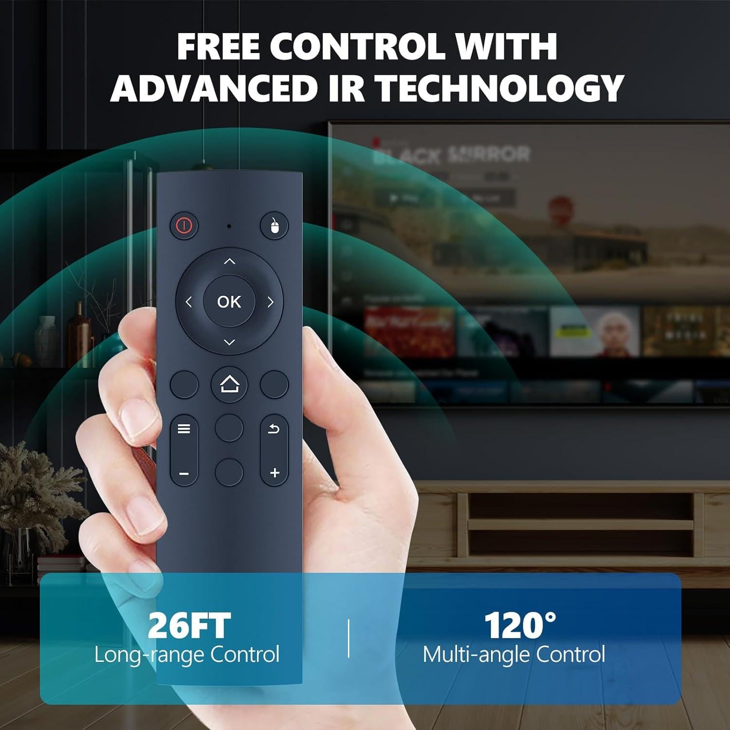 Control Remoto PZL para Proyector Anker Nebula D4111