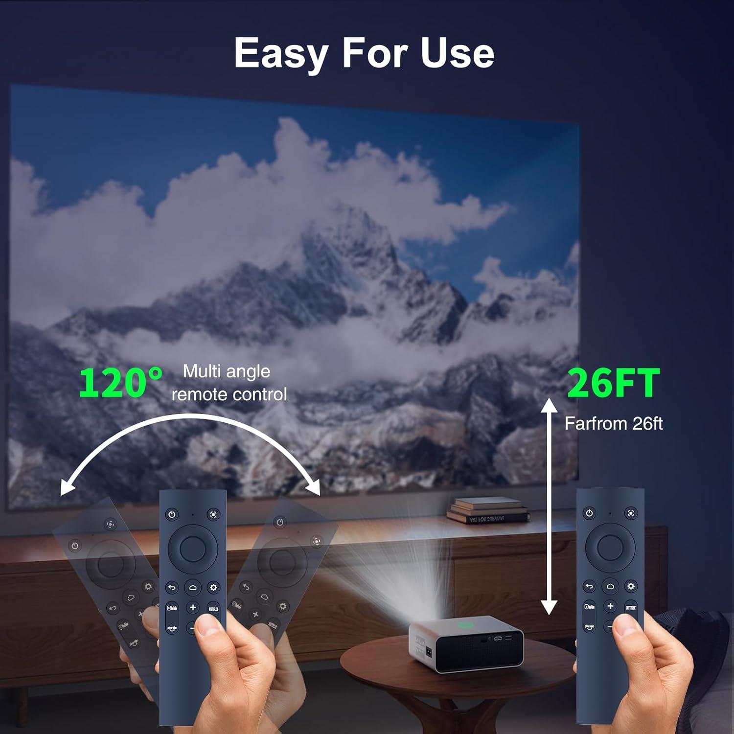 Control Remoto Reemplazo HZIME para Proyector 4K Nebula