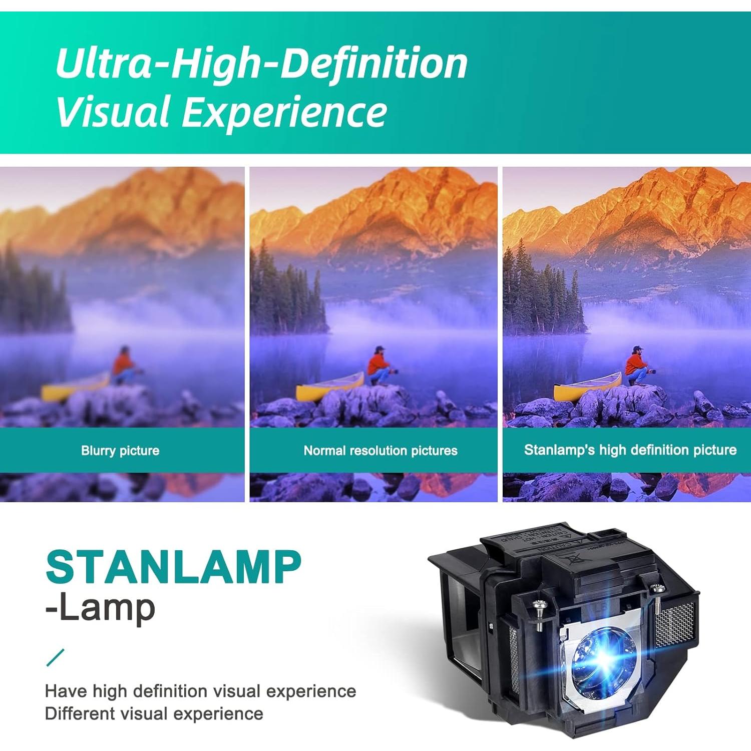 Bombilla de Proyector Epson ELPLP96 V13H010L96 4000h Stanlamp