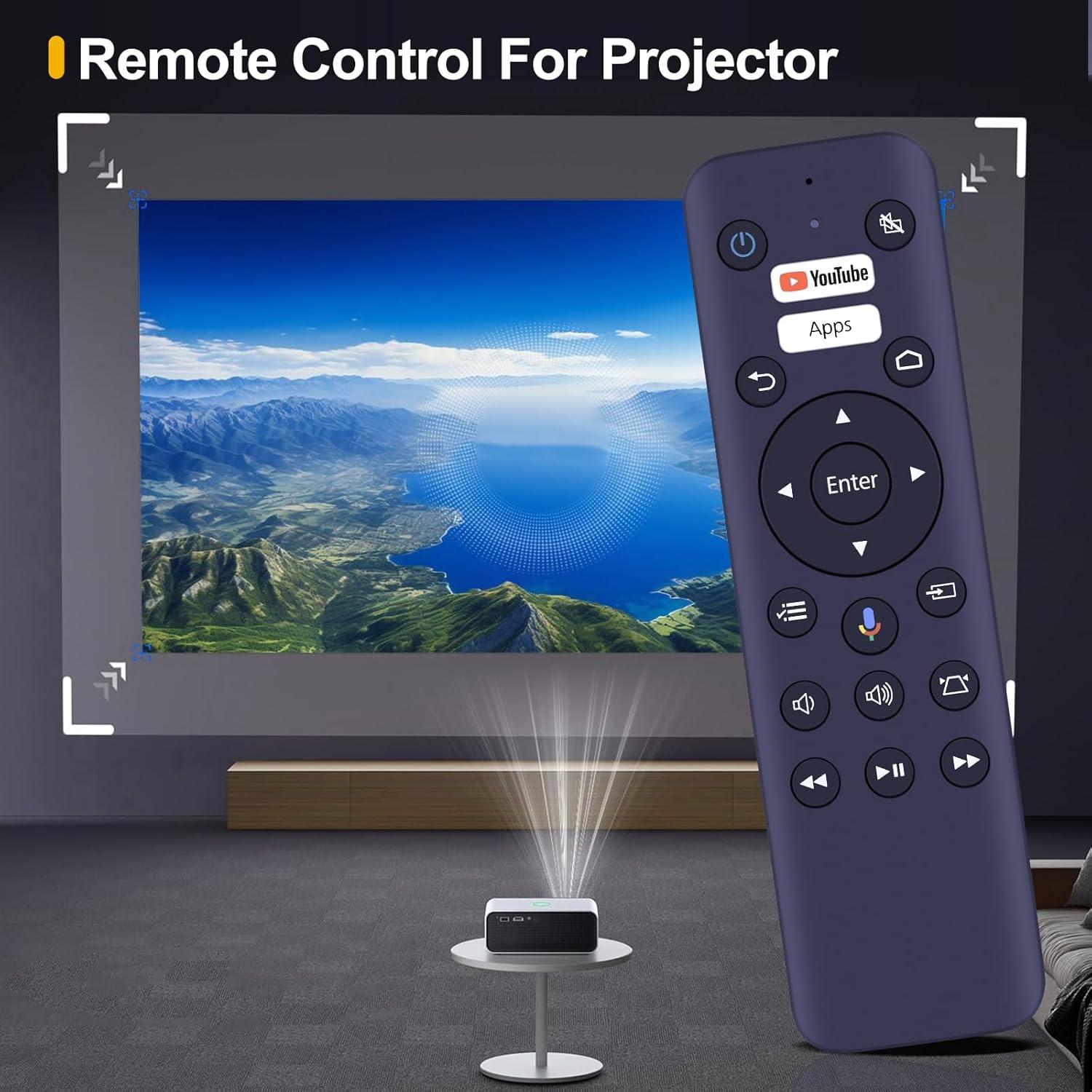 Control Remoto de Voz HZIME WH-55 Compatible Proyector Epson