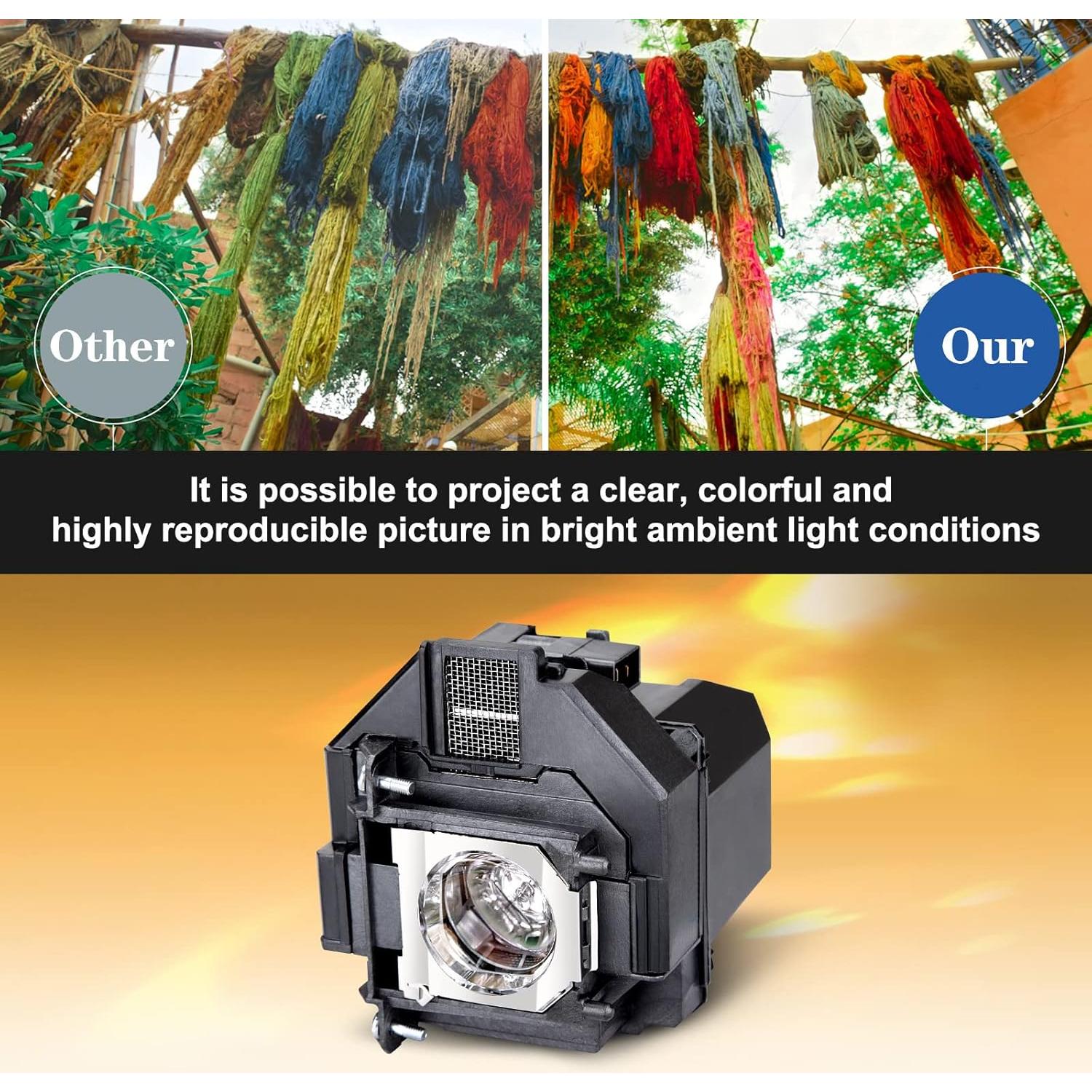 Lámpara de proyector YOSUN ELP-LP97 compatible con Epson