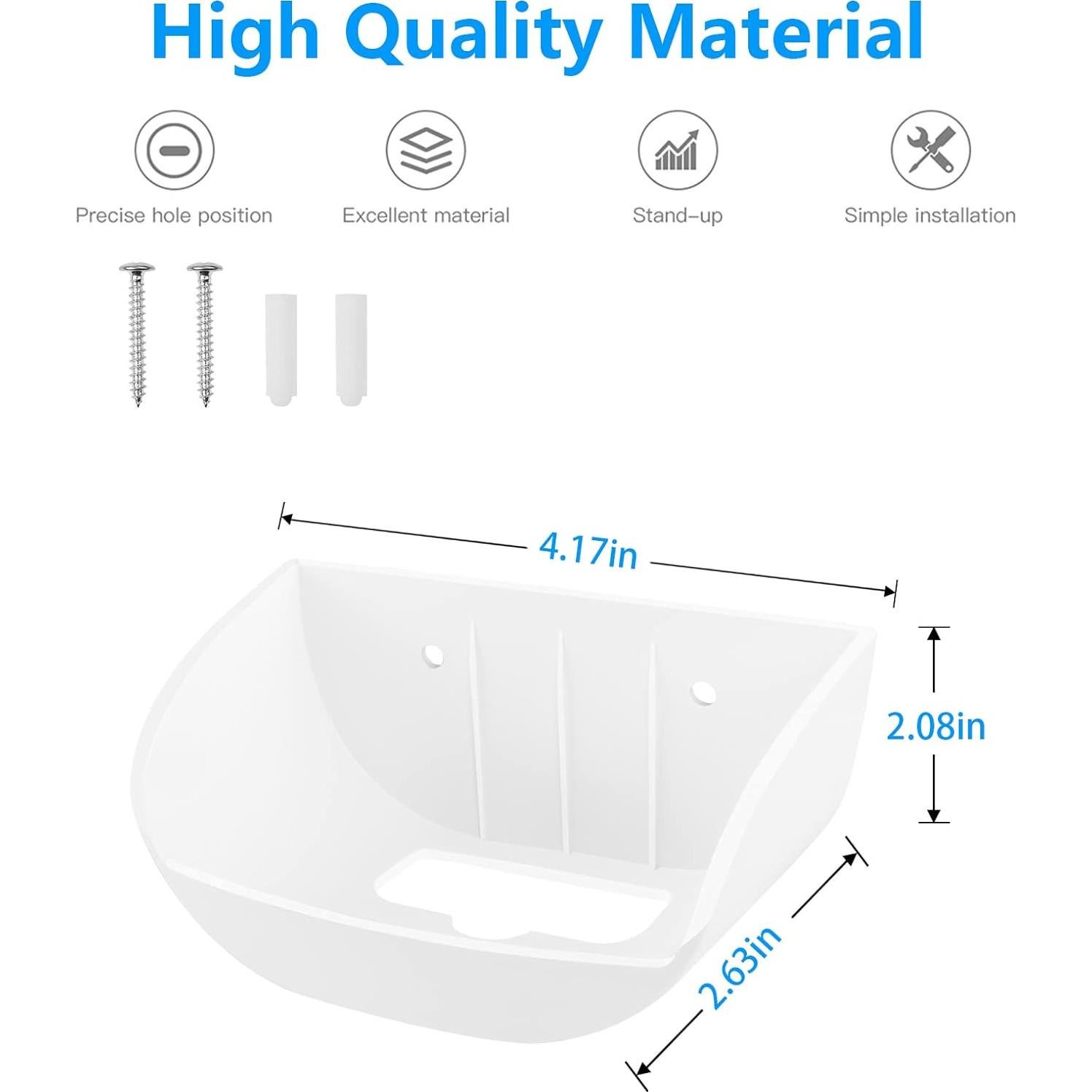 Soporte de pared sin tornillos HOLACA para Eero 6+ Wi-Fi