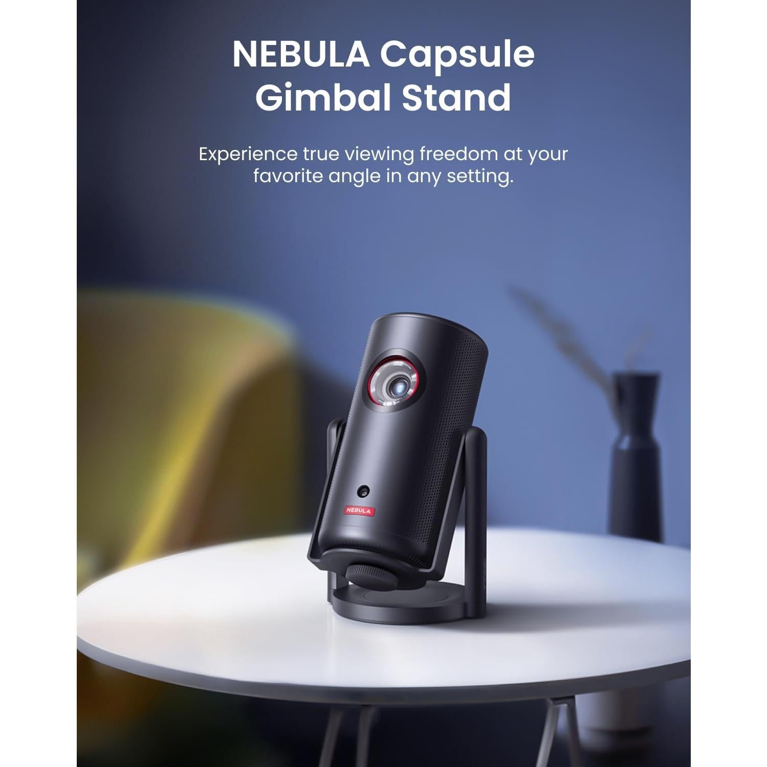 Soporte Gimbal Nebula para Cámaras Capsule - Ajustable 360°