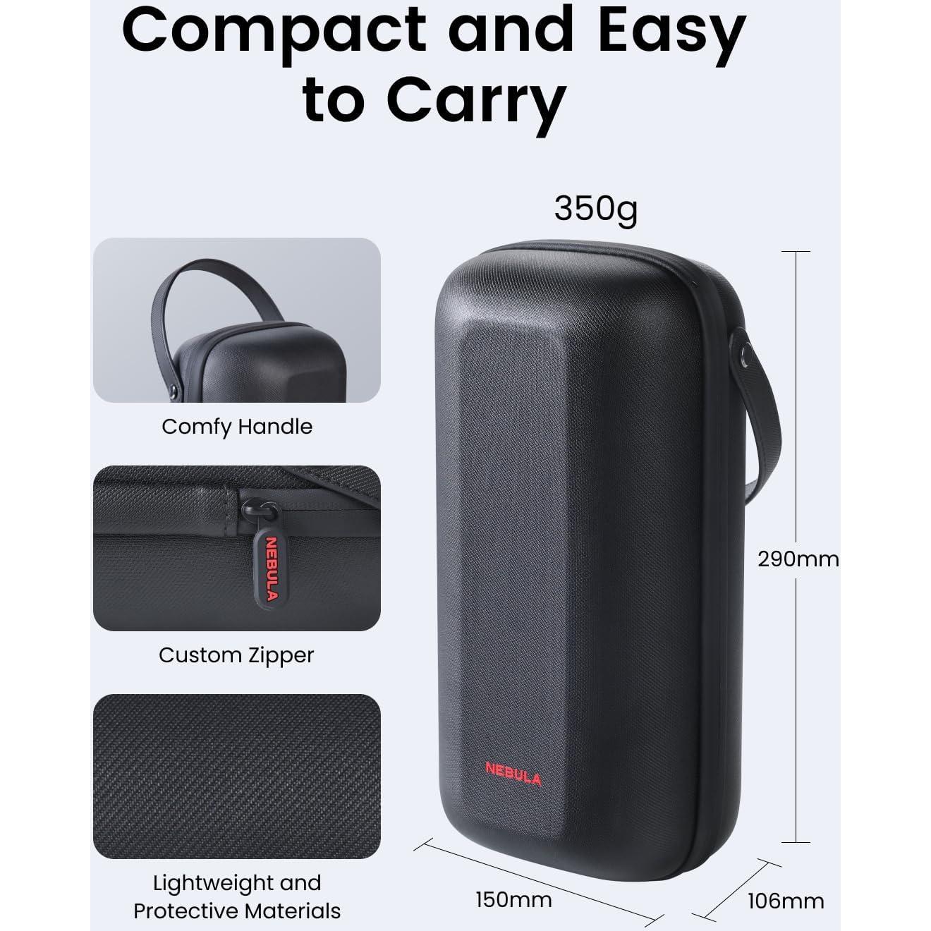 Funda de viaje Anker para Nebula Capsule 3 Laser, impermeable