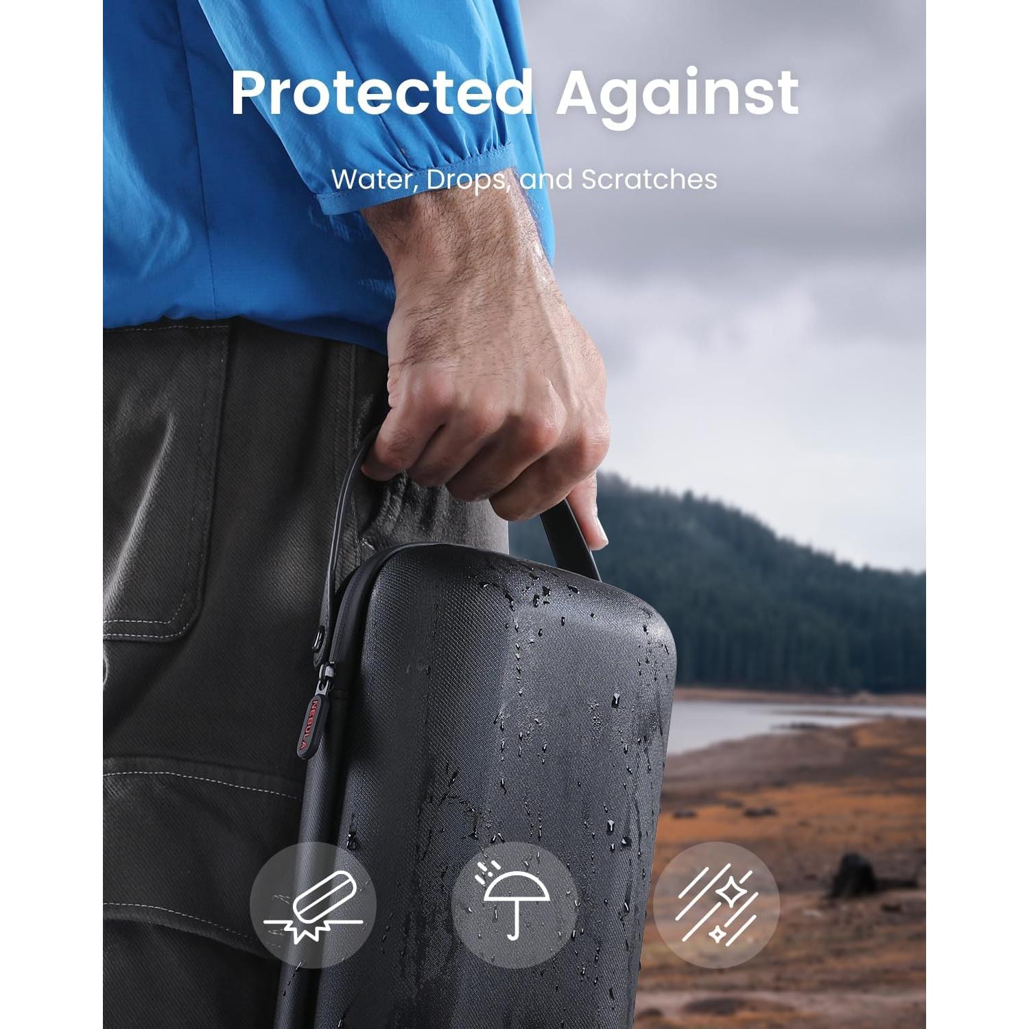 Funda de viaje Anker para Nebula Capsule 3 Laser, impermeable