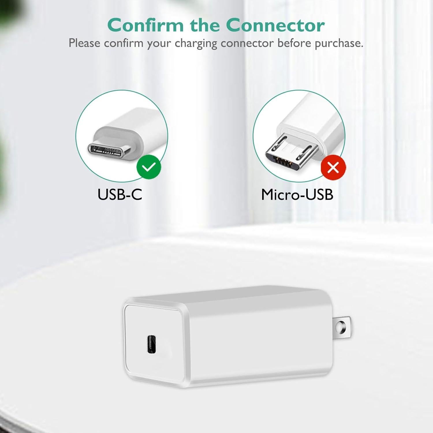 Cargador Lnauy 30W Tipo C Compatible con eero y eero Pro