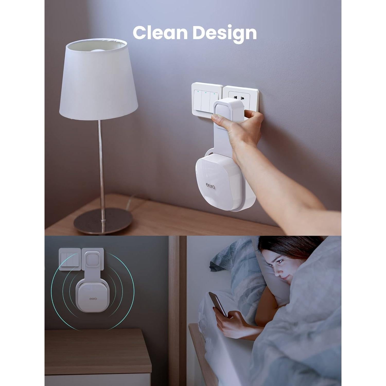 Soporte de Pared DG-Direct para eero 6 y 6+ - Ahorra Espacio