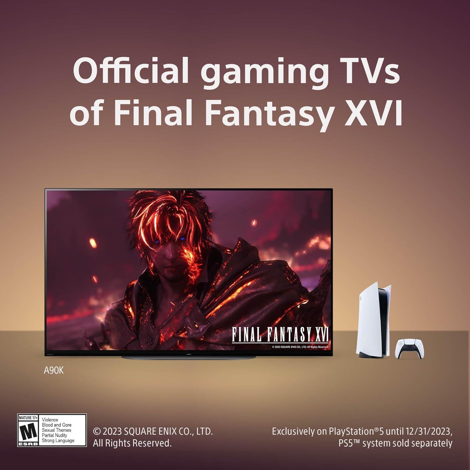 Sony 48" 4K OLED TV BRAVIA XR A90K con Dolby Vision y Google TV