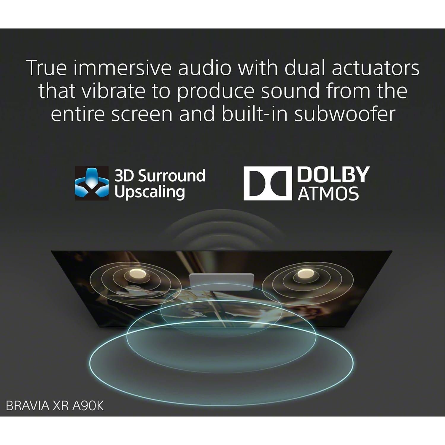 Sony 48" 4K OLED TV BRAVIA XR A90K con Dolby Vision y Google TV