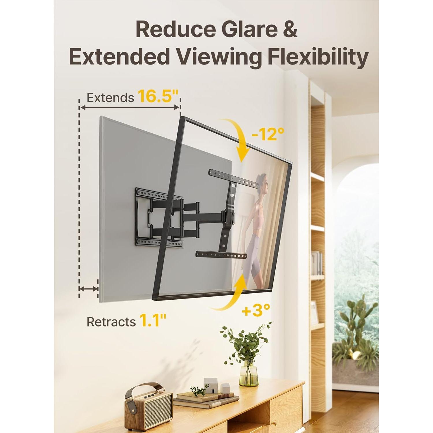 Soporte de Pared Ultra Delgado monTEK para TV 43-90"