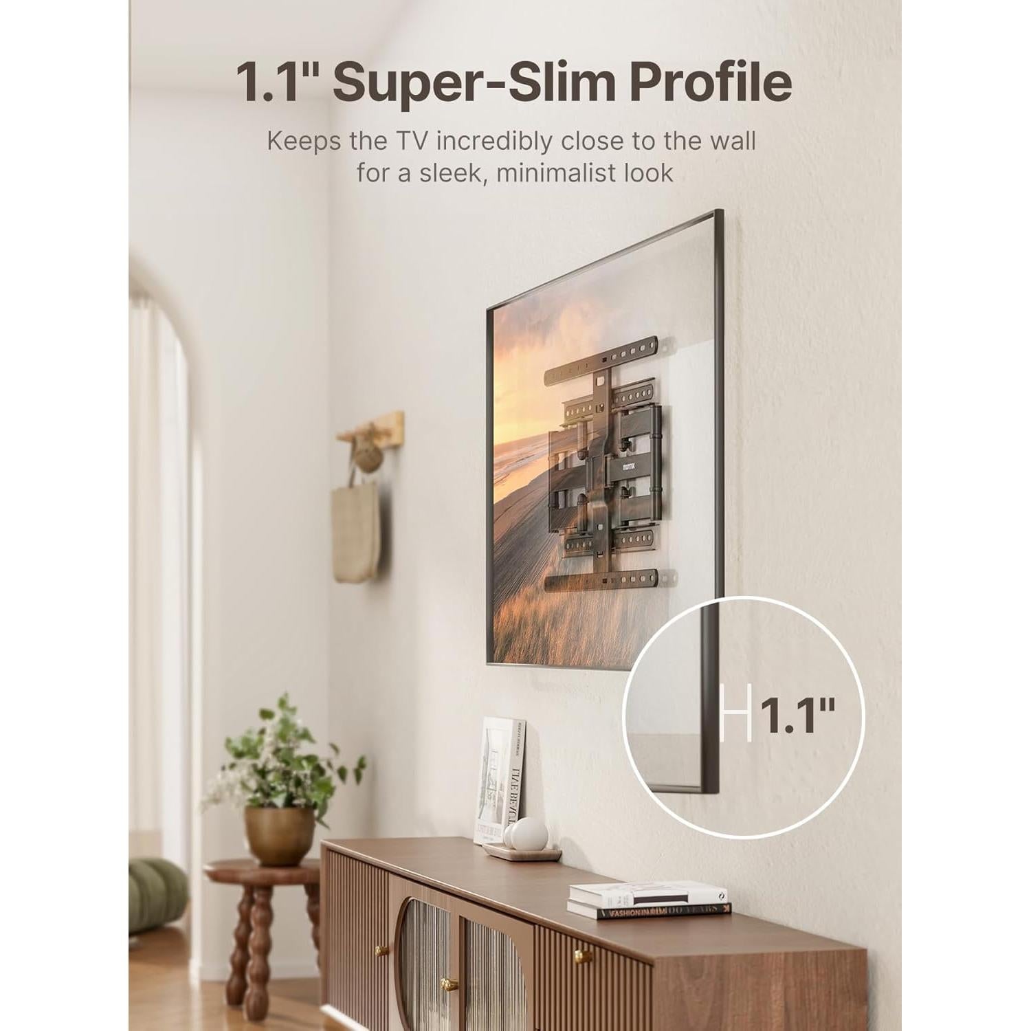 Soporte de Pared Ultra Delgado monTEK para TV 43-90"