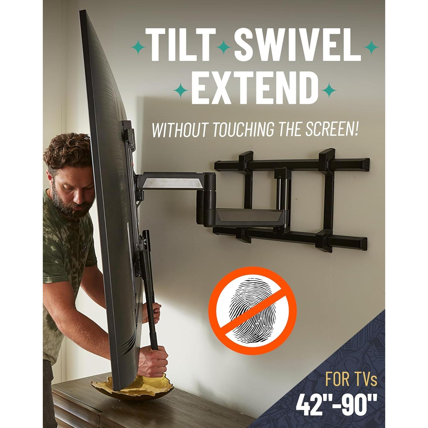 Soporte de Pared para TV ECHOGEAR EGXLF1-KIT hasta 90"