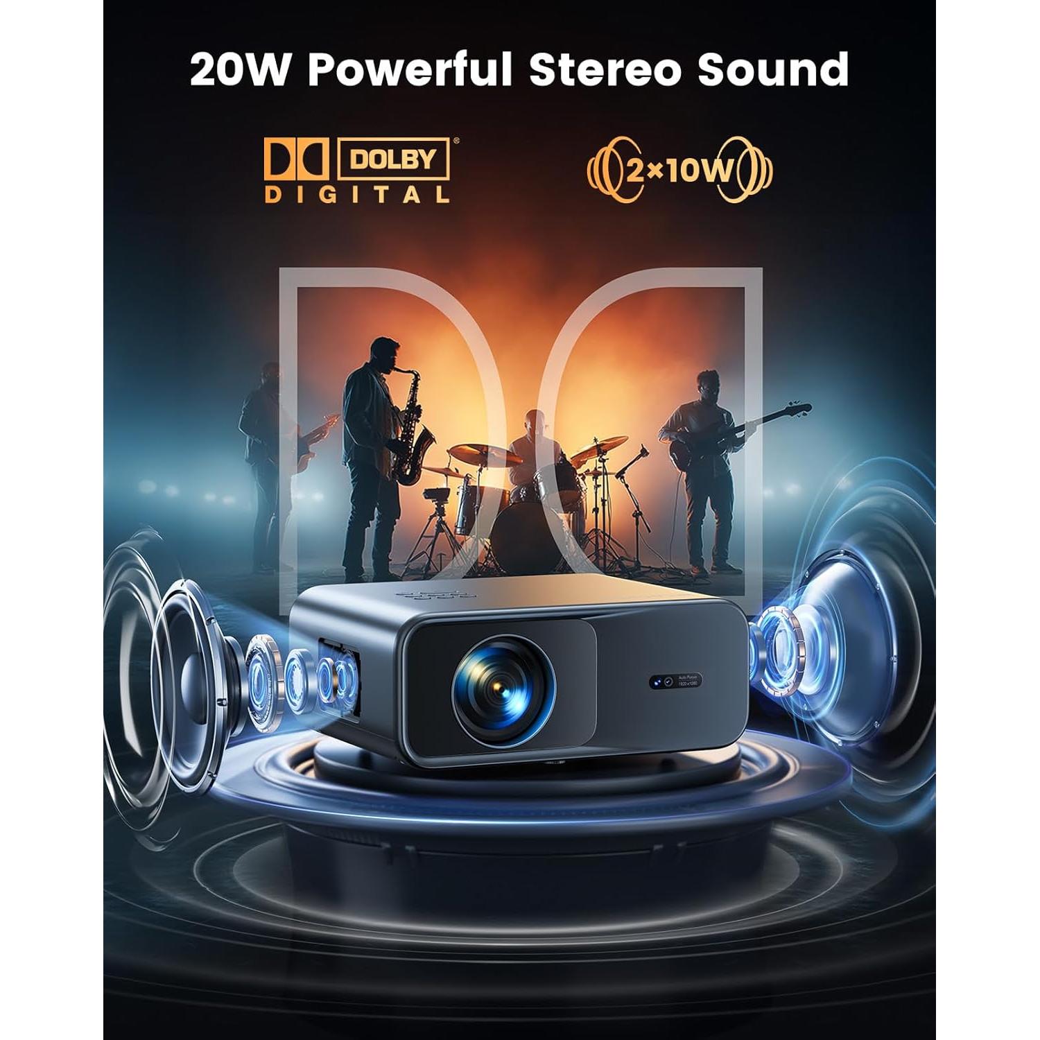 Proyector Inteligente WiMiUS G1 4K con Google TV y Dolby