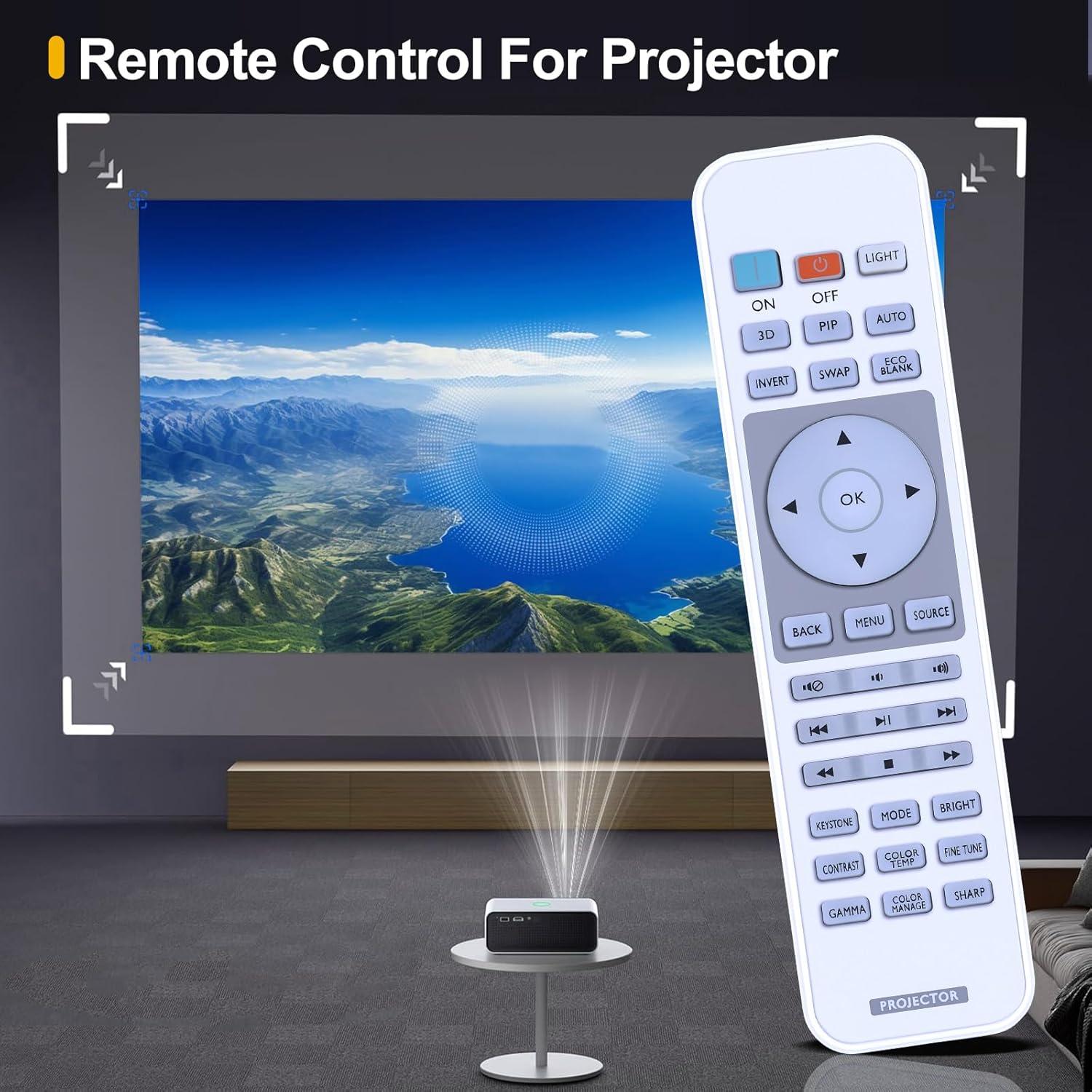 Control Remoto Reemplazo HZIME para Proyector BenQ TH670 y más