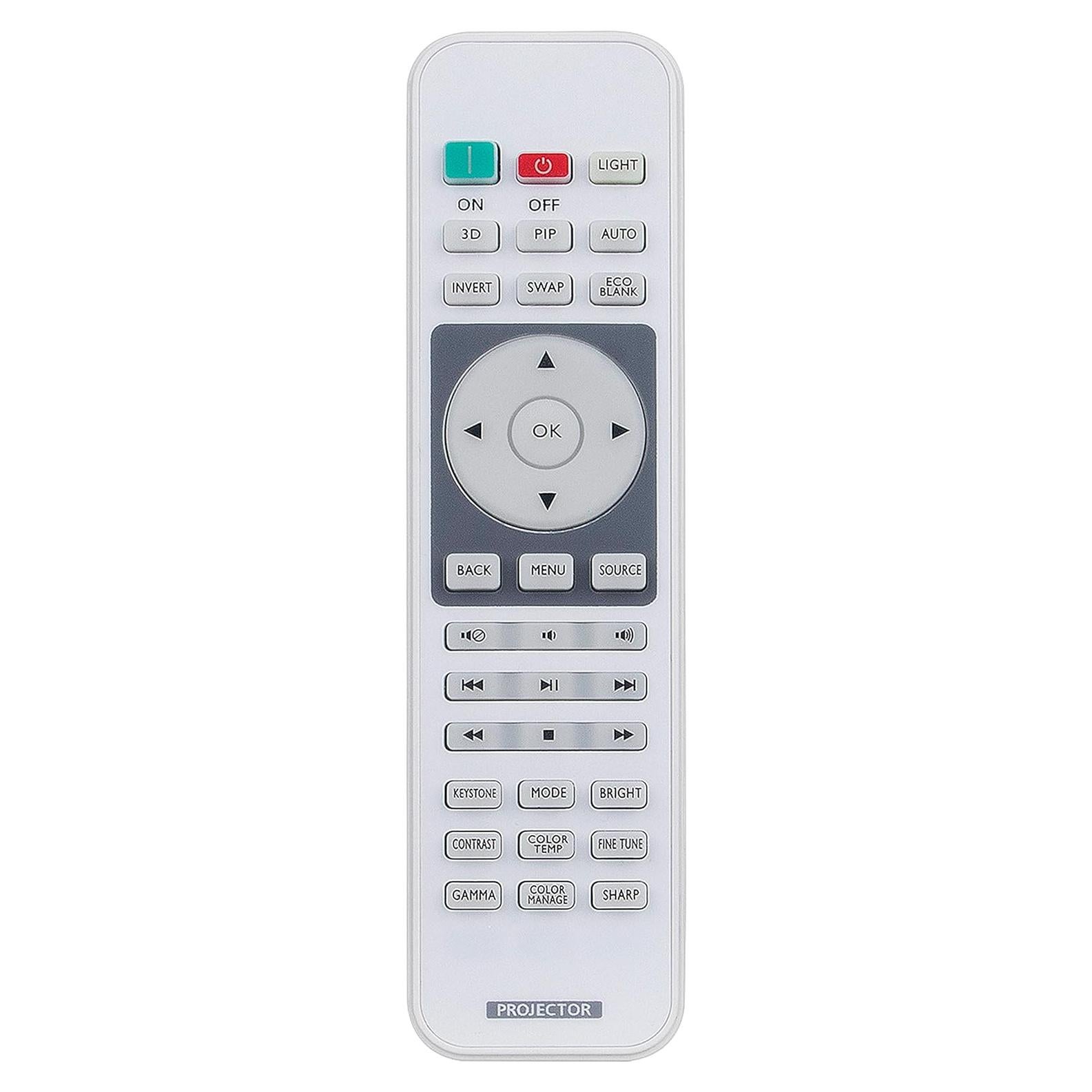 Control Remoto Reemplazo BENQ 5J.J9M06.001 para Proyector