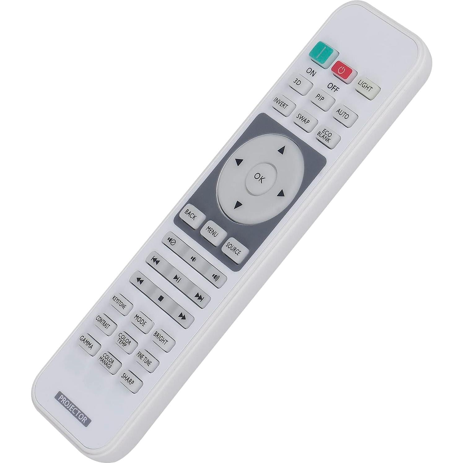 Control Remoto Reemplazo BENQ 5J.J9M06.001 para Proyector