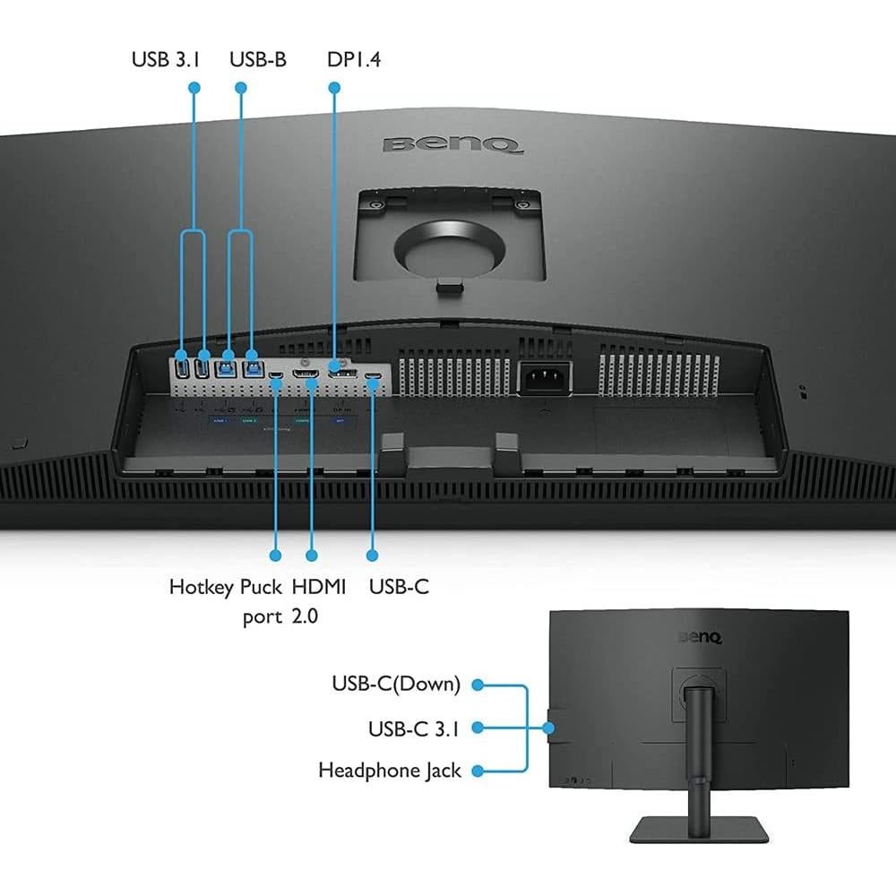 Monitor BenQ PD3205U 32" 4K UHD IPS Calibrado para Mac