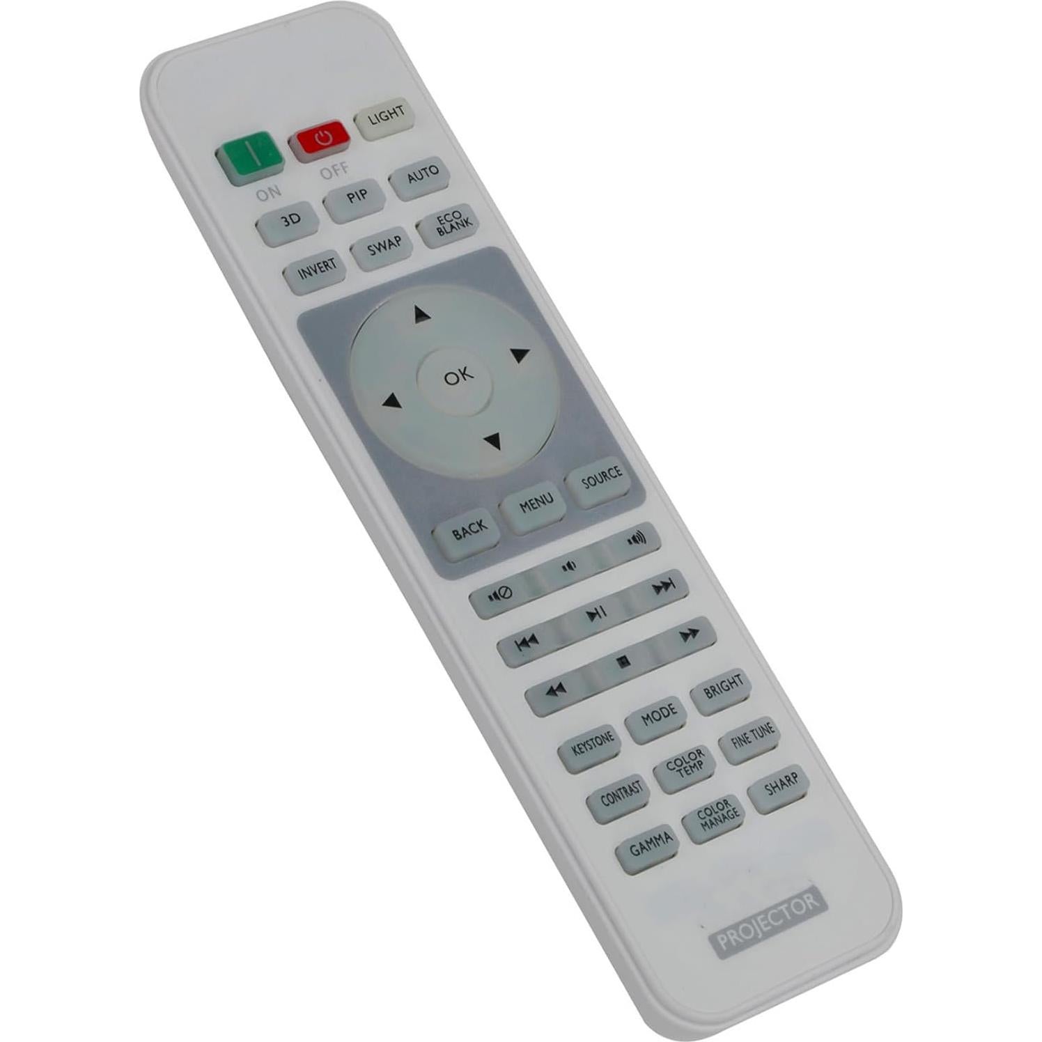 Control Remoto Reemplazo BenQ para Proyector Cine en Casa