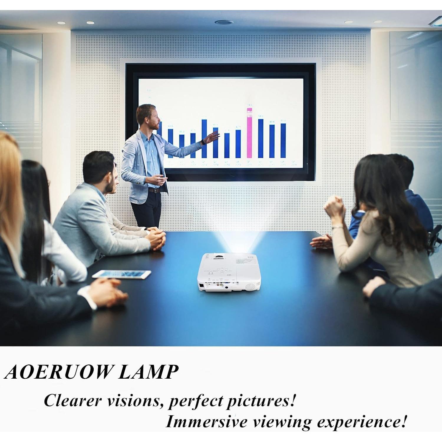 Bombilla de Reemplazo AOERUOW 5J.JEE05.001 para Proyectores BenQ