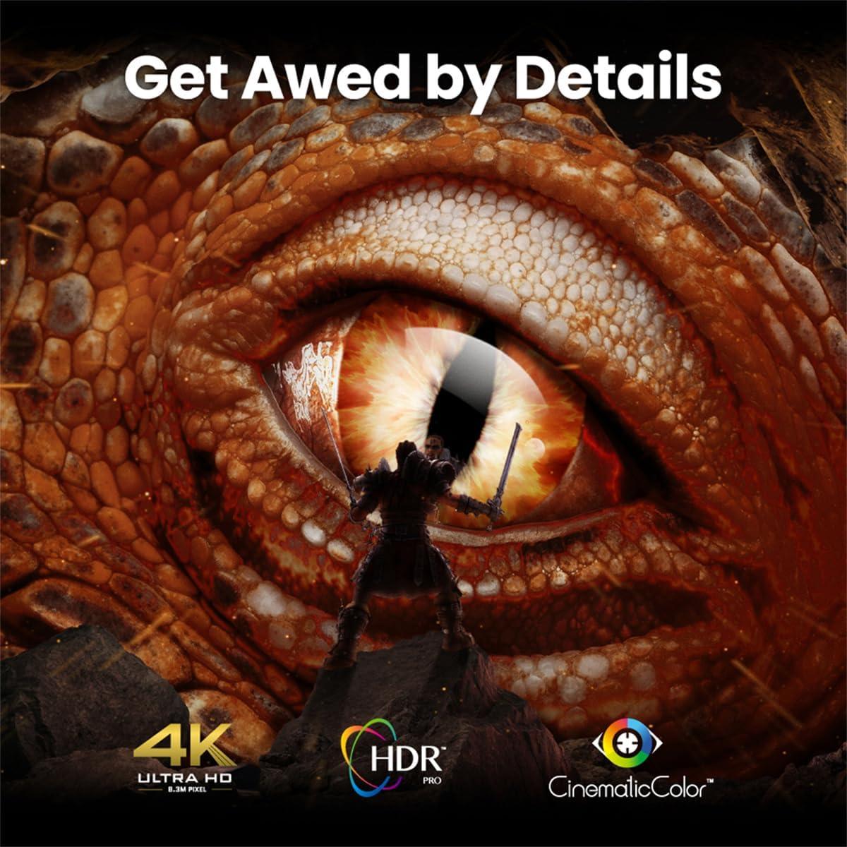 Proyector BenQ X500i 4K Tiro Corto 2200 Lúmenes 4ms