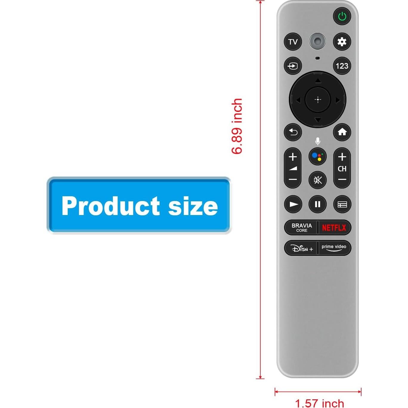 Control Remoto RMF-TX900U para Sony BRAVIA XR OLED 2022