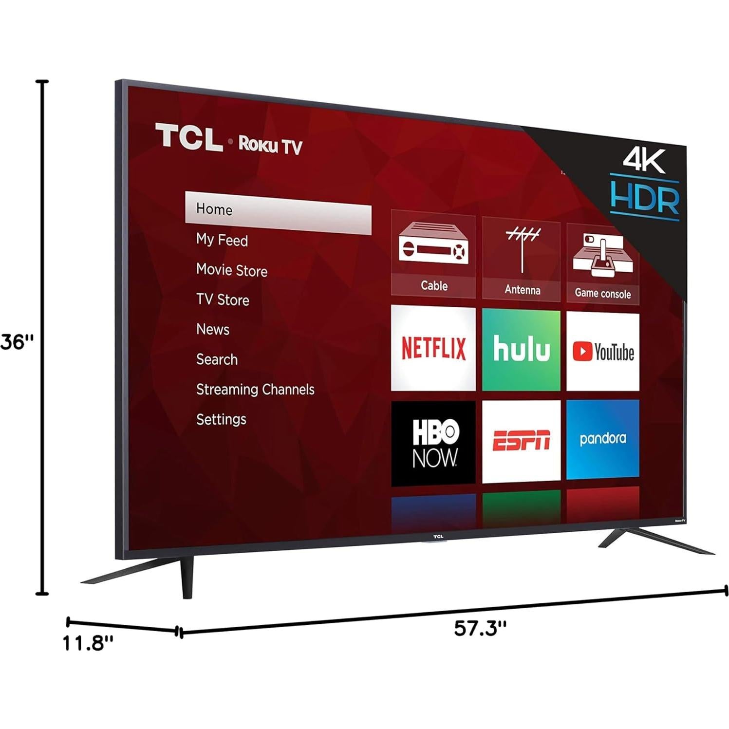 Televisor Inteligente TCL 65S425 4K UHD HDR 165 cm