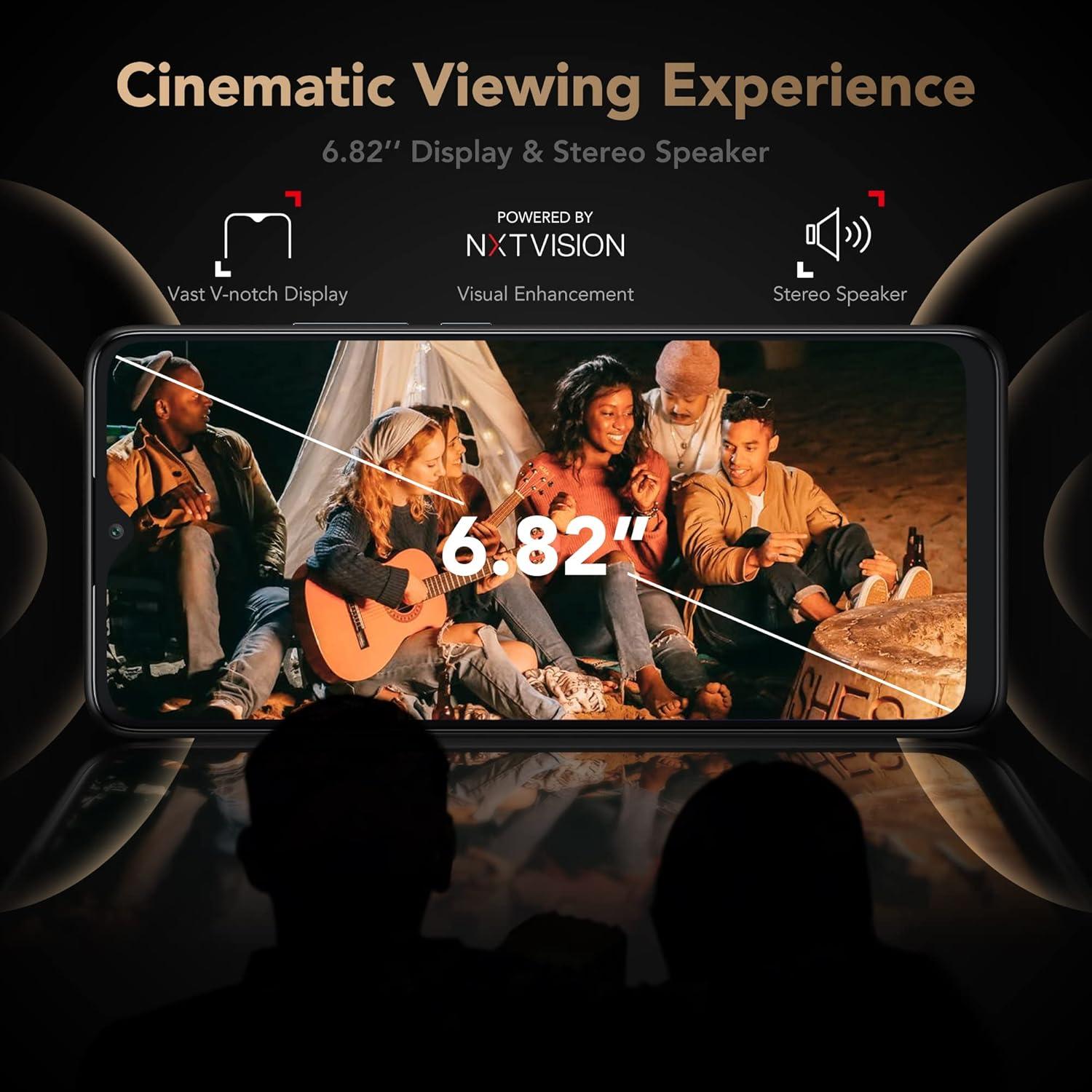 TCL 30XL Smartphone Desbloqueado 6.82" 50MP 6GB RAM Niebla Nocturna