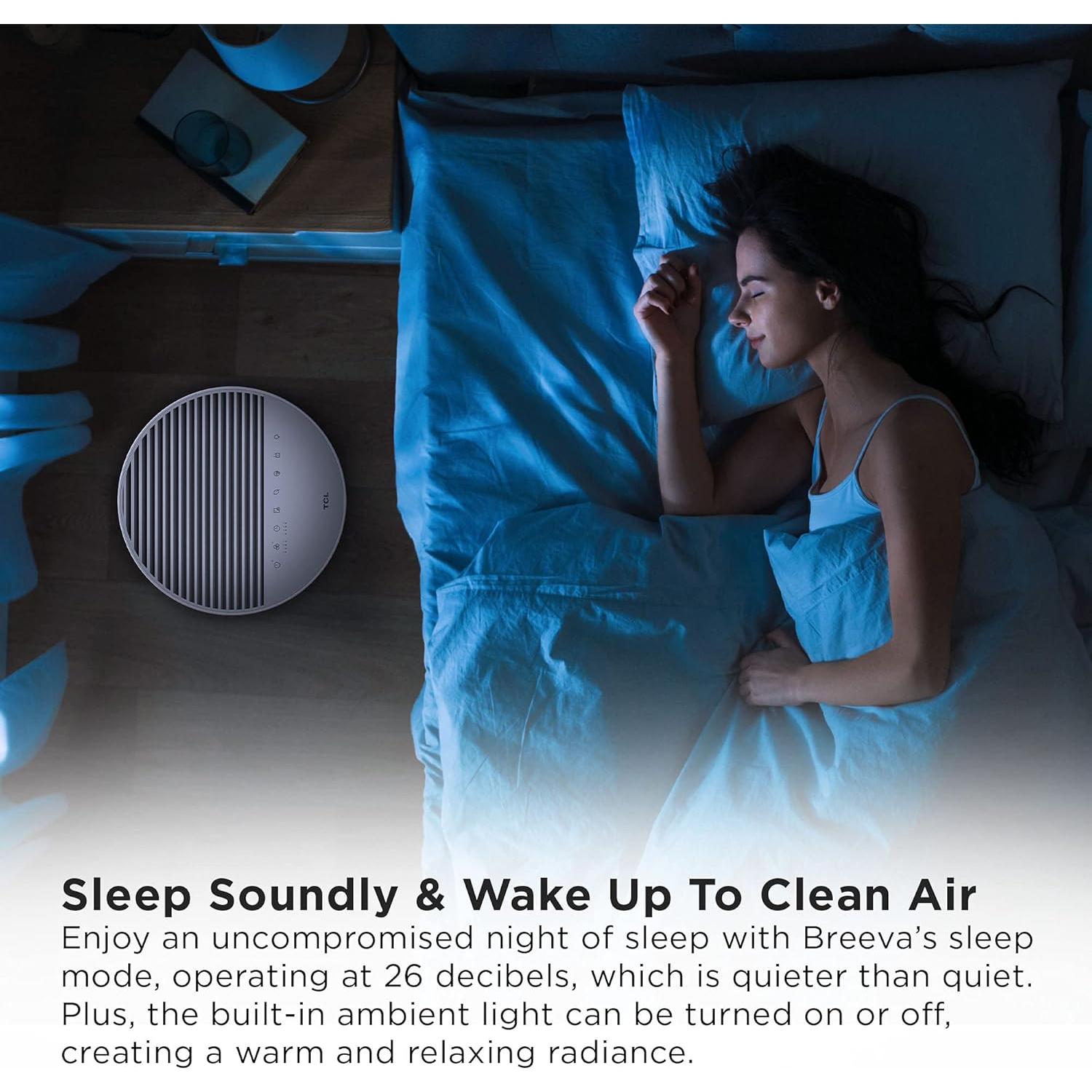 Purificador de Aire TCL Breeva A3 H13 5 Etapas Control App Voz