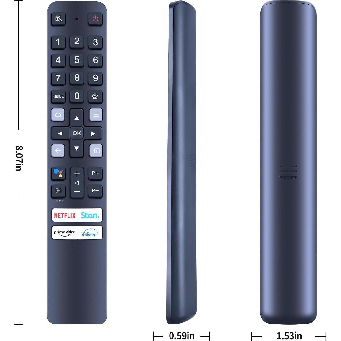 Control Remoto de Voz Oumeite RC901V FAR1 para TCL Smart TV