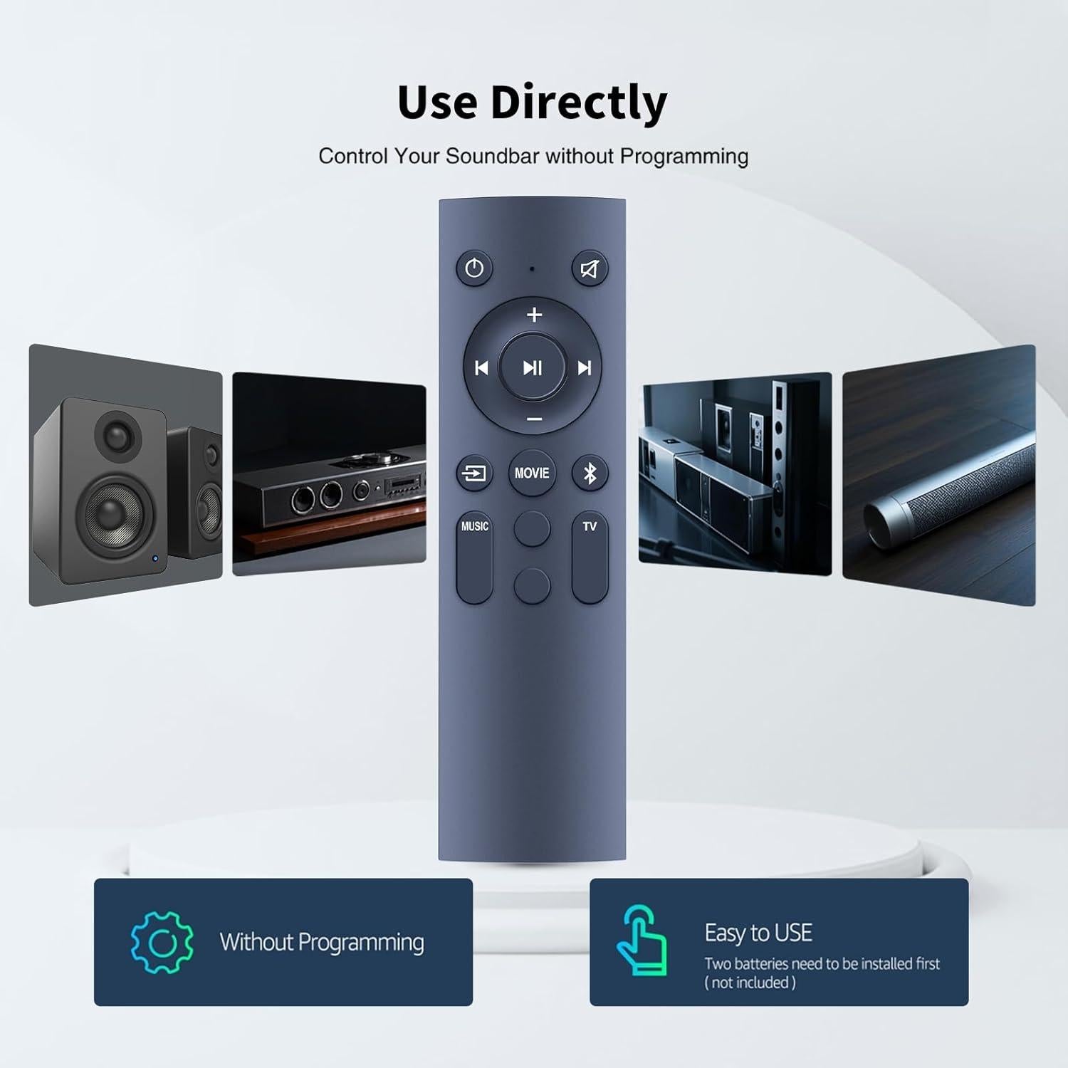 Control Remoto Infrarrojo TCL Alto 6 - Compatible TS6100/TS6110